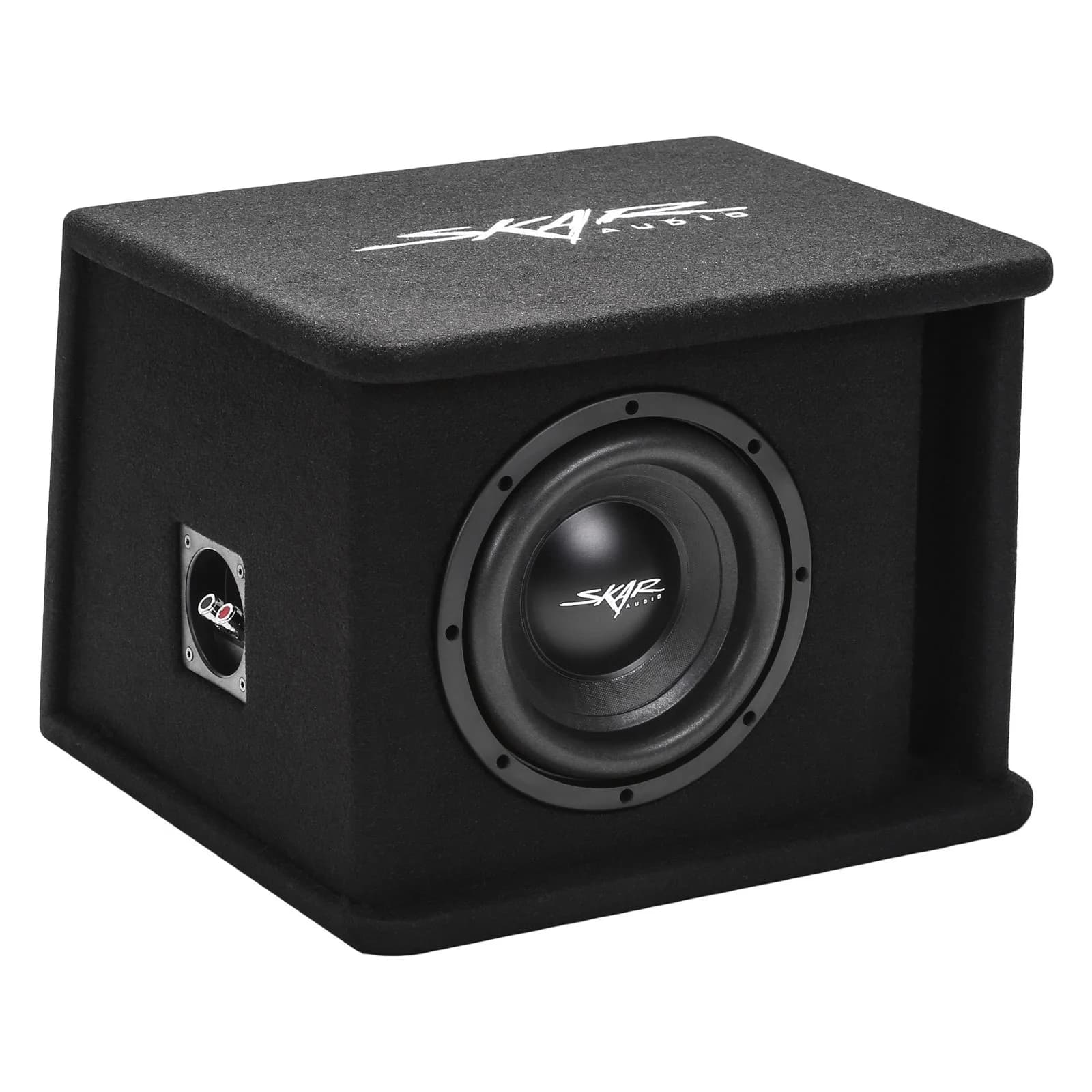 Skar Audio SDR-1X8D2 | Single 8" 700 Watt SDR Series Loaded Vented Subwoofer Enclosure