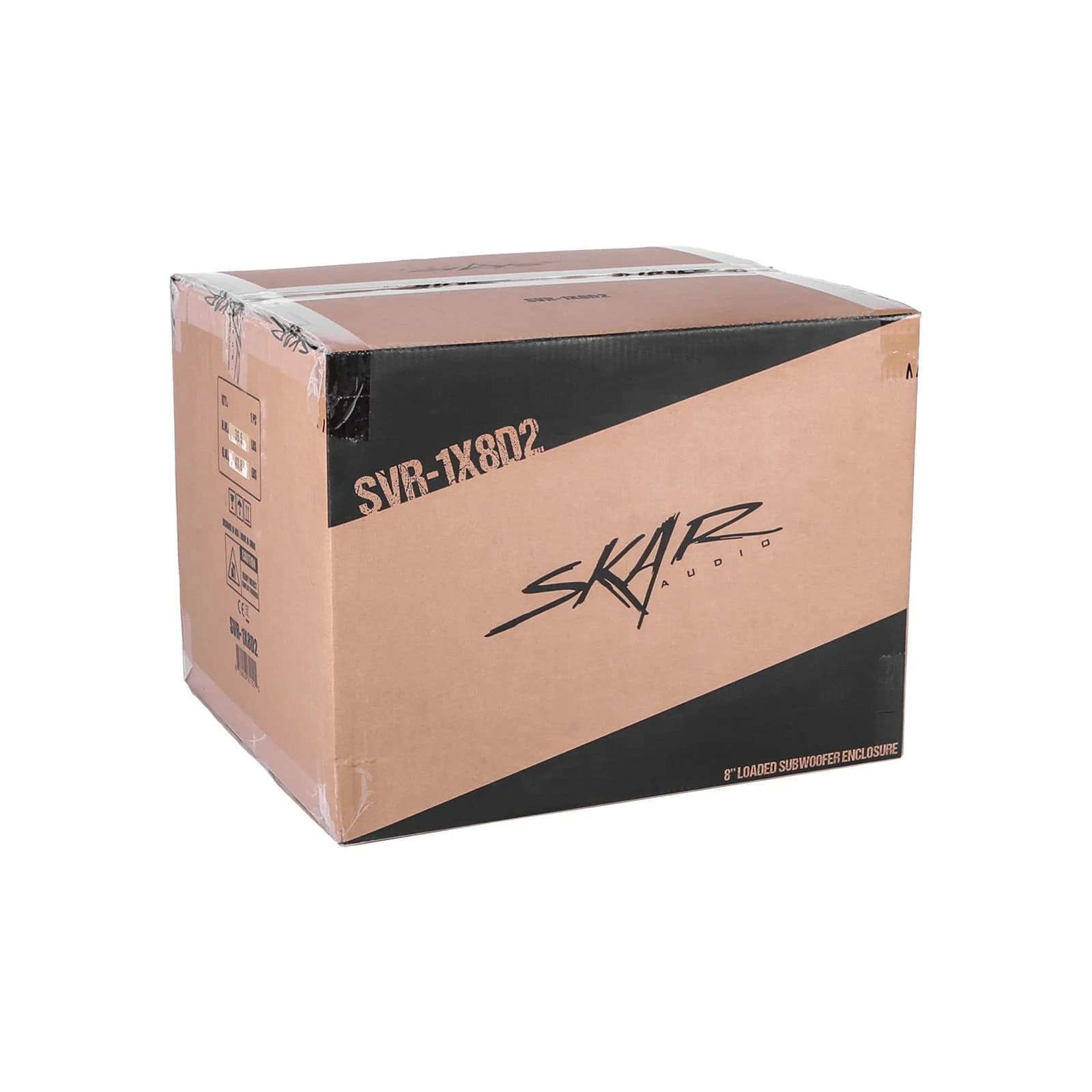 Skar Audio SVR-1X10D2 | Single 10" 1,600 Watt SVR Series Loaded Vented Subwoofer Enclosure