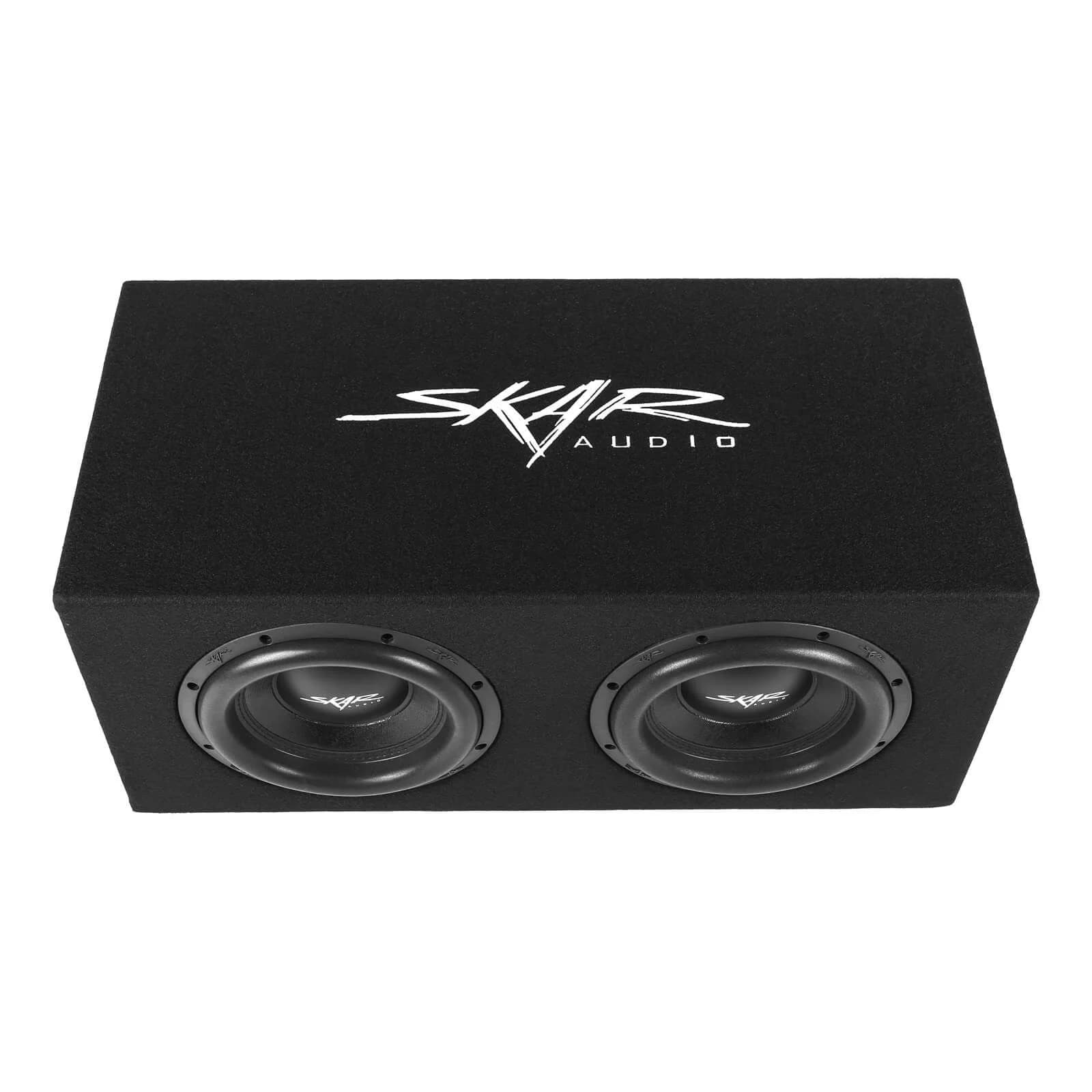 Skar Audio SVR-1X10D2 | Single 10" 1,600 Watt SVR Series Loaded Vented Subwoofer Enclosure