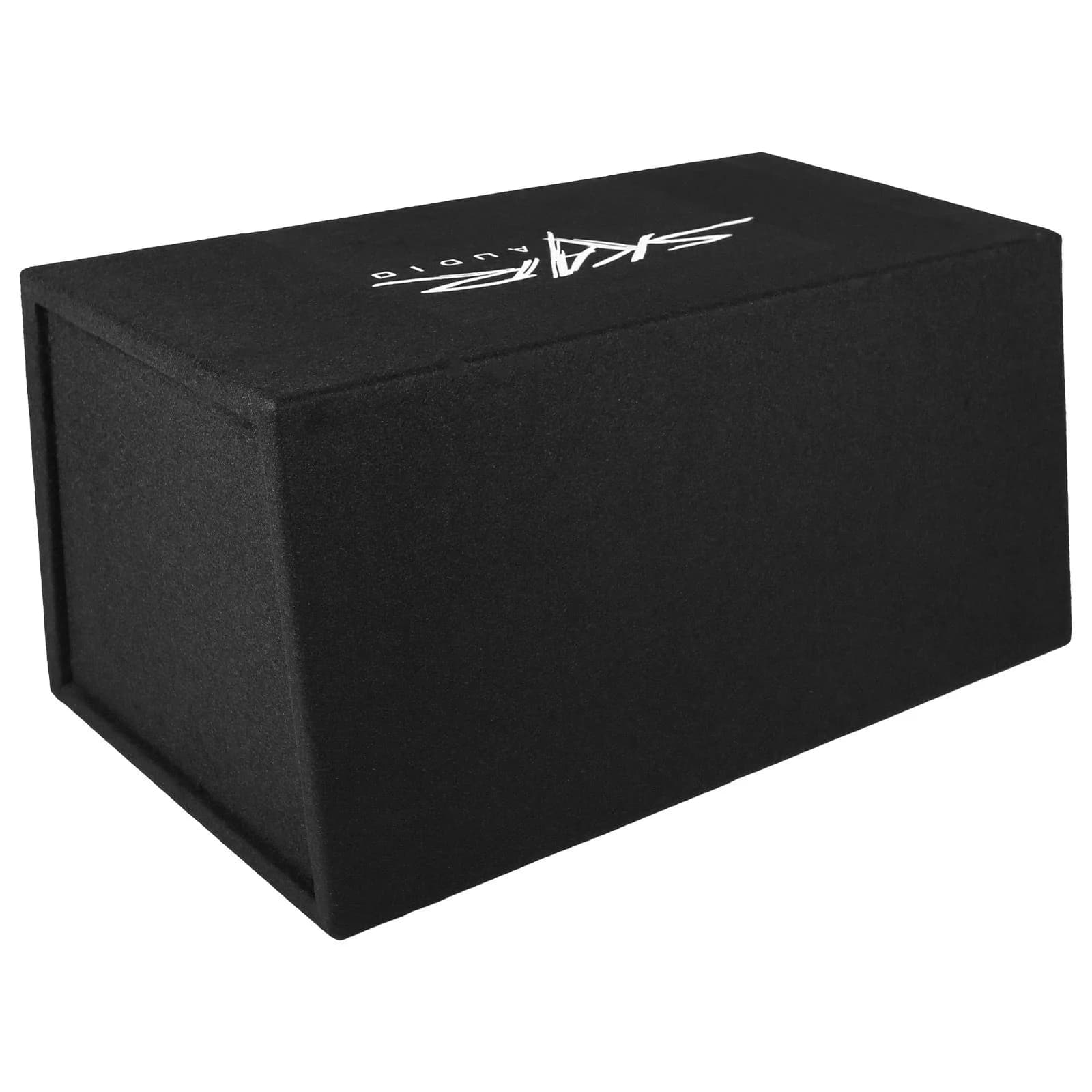 Skar Audio SVR-1X10D2 | Single 10" 1,600 Watt SVR Series Loaded Vented Subwoofer Enclosure