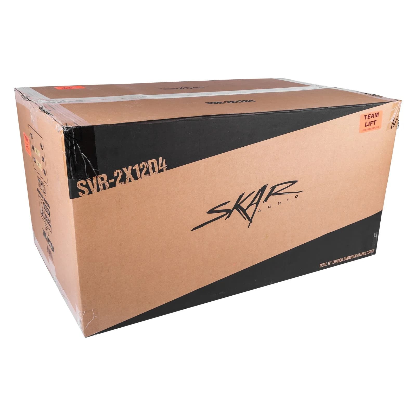 Skar Audio SVR-1X10D2 | Single 10" 1,600 Watt SVR Series Loaded Vented Subwoofer Enclosure
