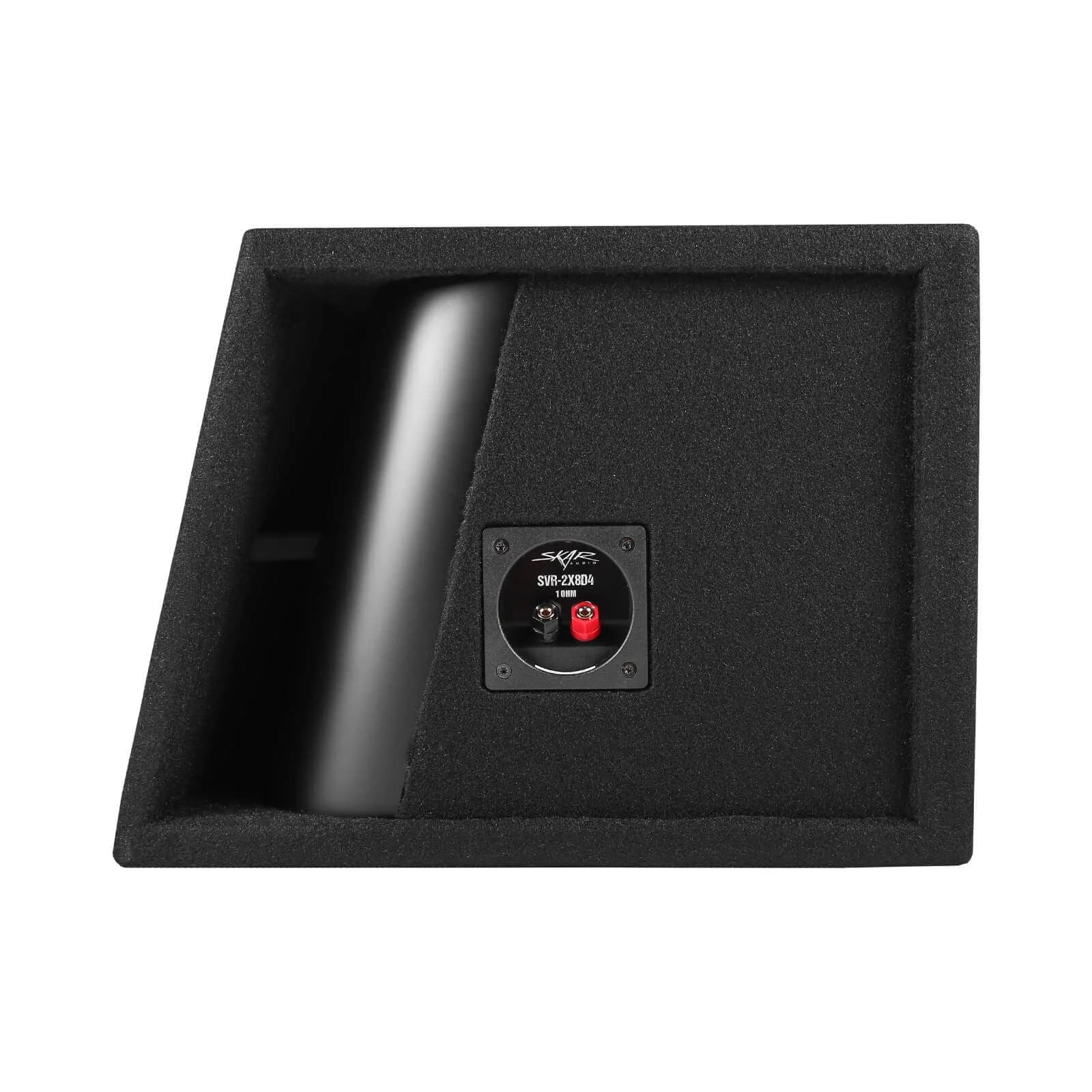 Skar Audio SVR-1X10D2 | Single 10" 1,600 Watt SVR Series Loaded Vented Subwoofer Enclosure