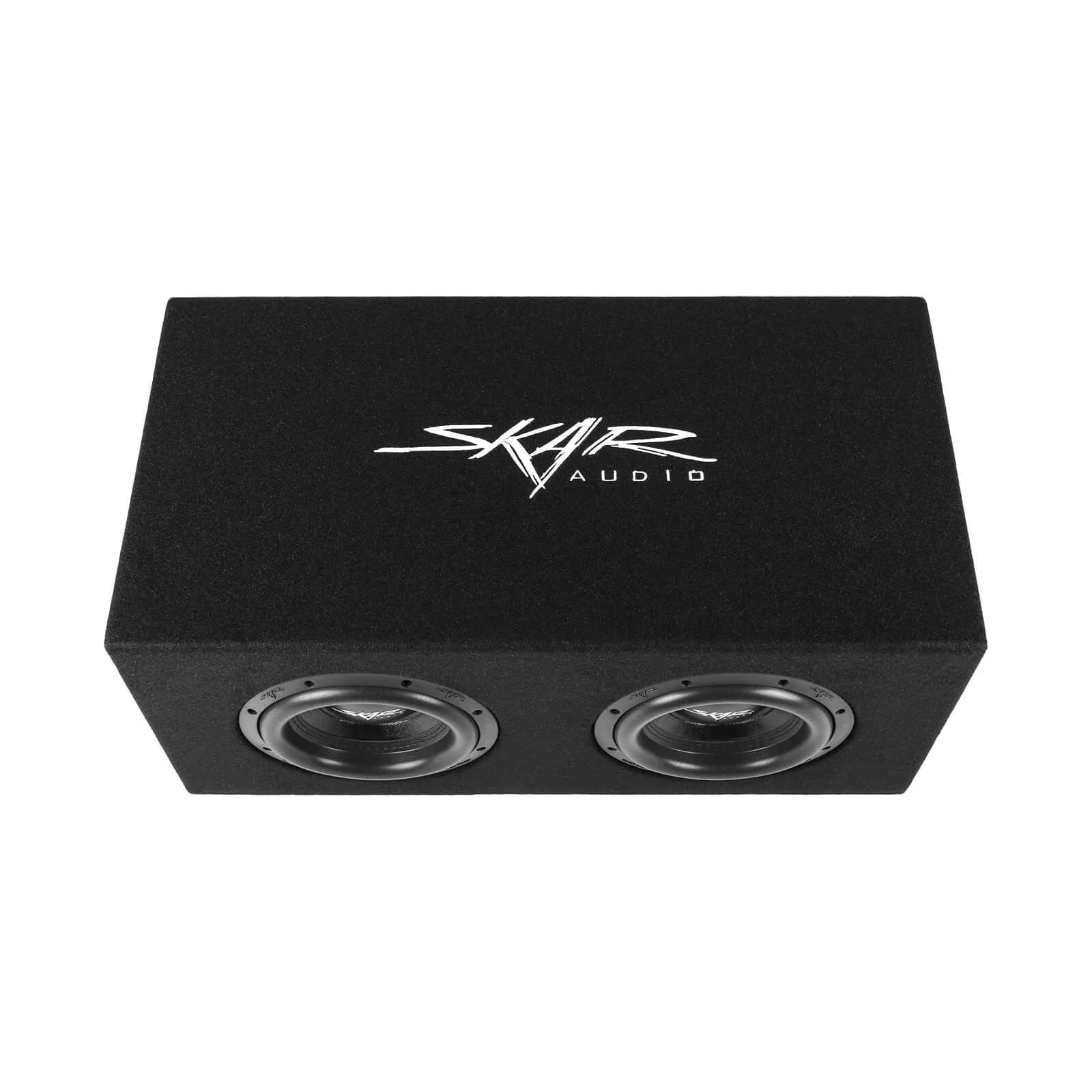 Skar Audio SVR-1X10D2 | Single 10" 1,600 Watt SVR Series Loaded Vented Subwoofer Enclosure