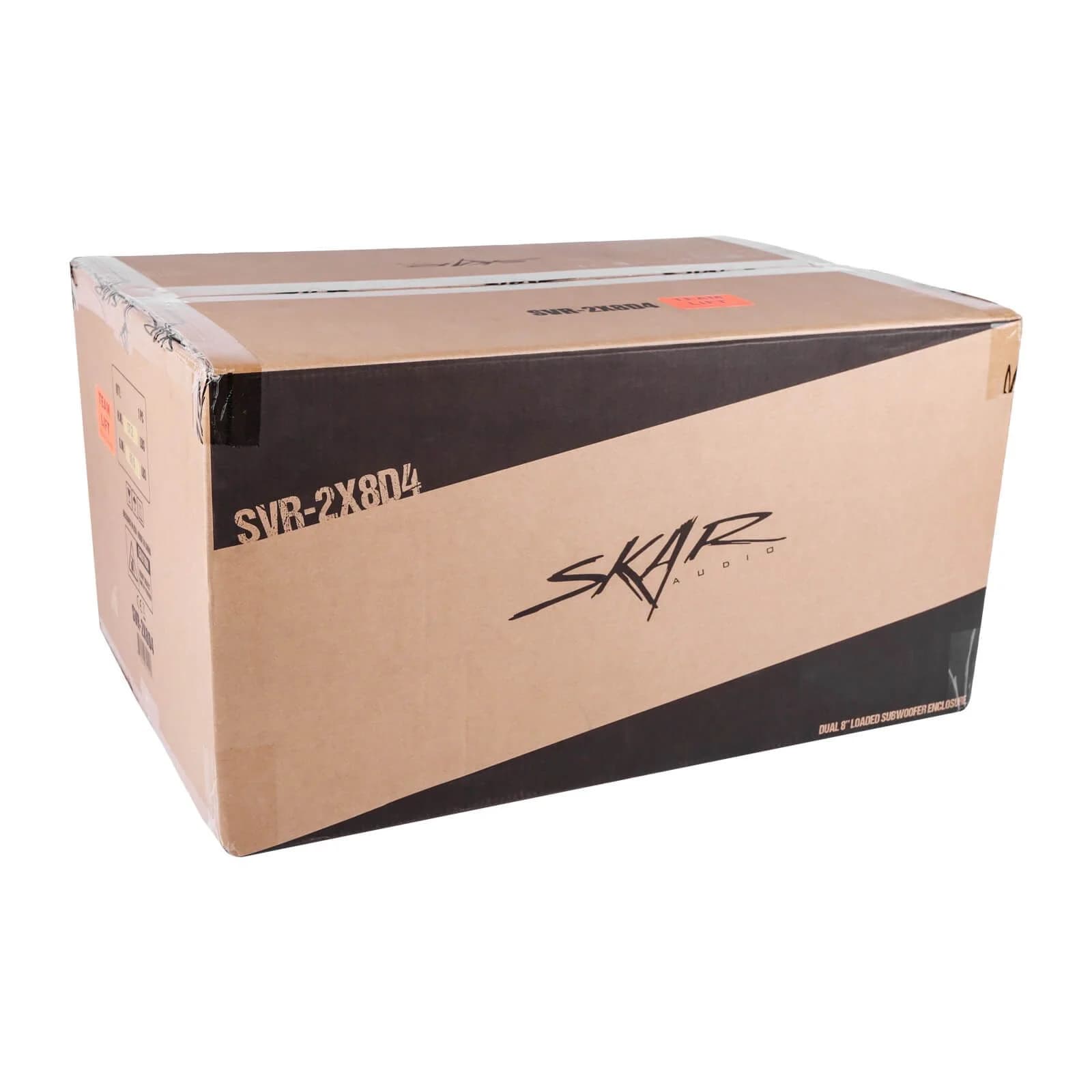 Skar Audio SVR-1X10D2 | Single 10" 1,600 Watt SVR Series Loaded Vented Subwoofer Enclosure