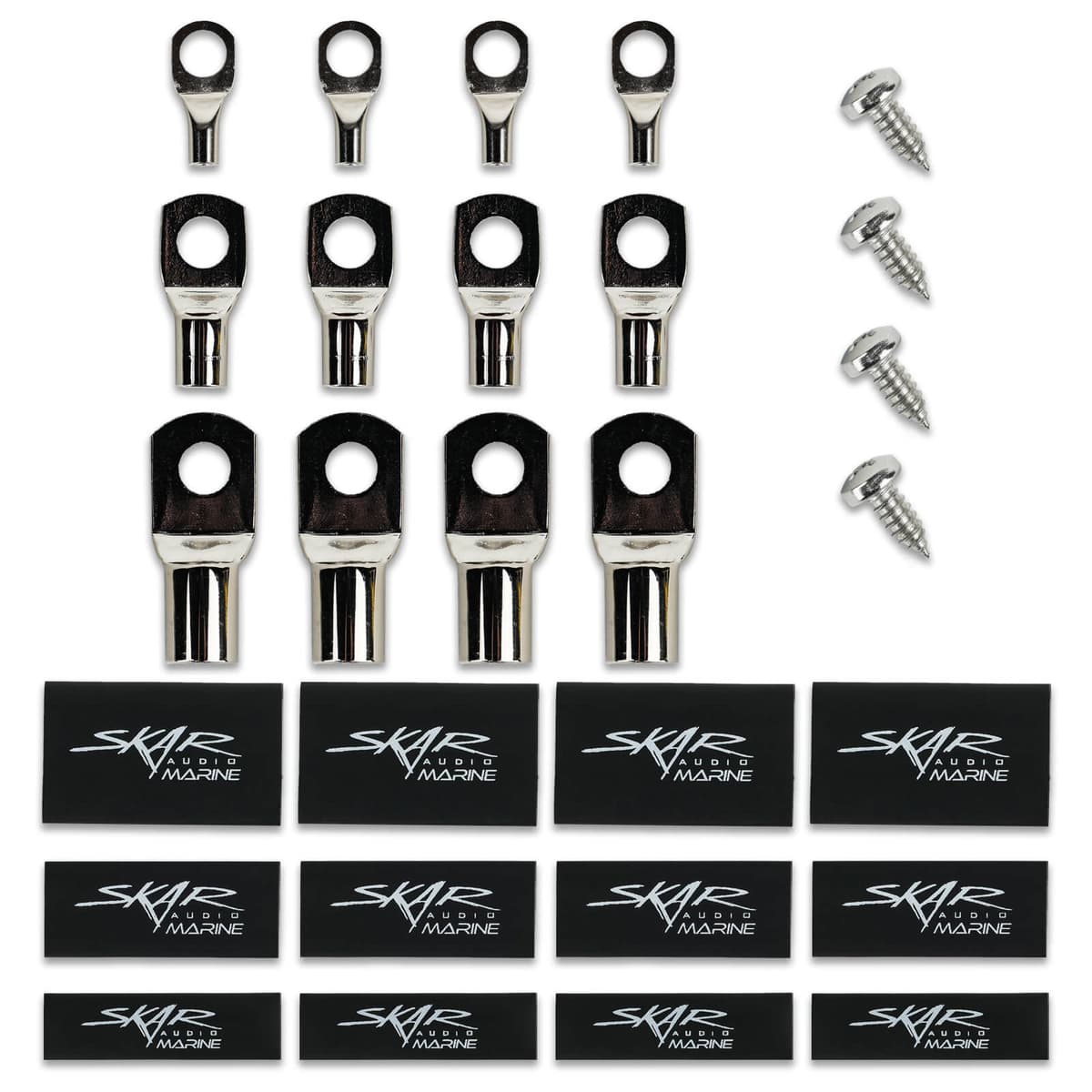 Skar Audio SKM4POSTM10 | 4-Post M10 Marine Universal Distribution Blocks