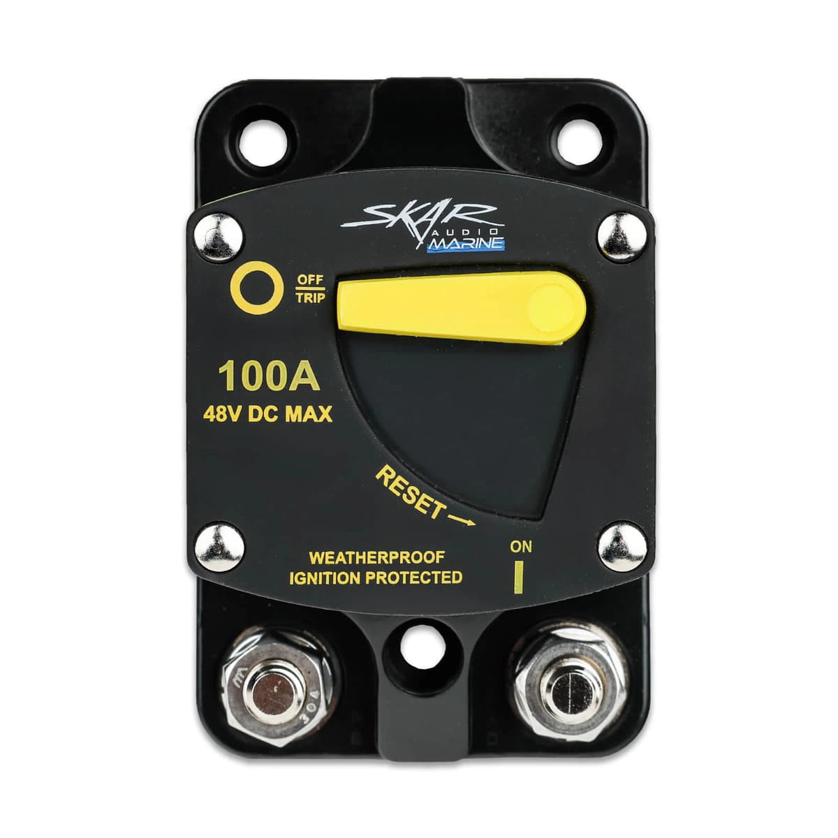 Skar Audio SKMCBR100A | 100 Amp Marine Grade Circuit Breaker