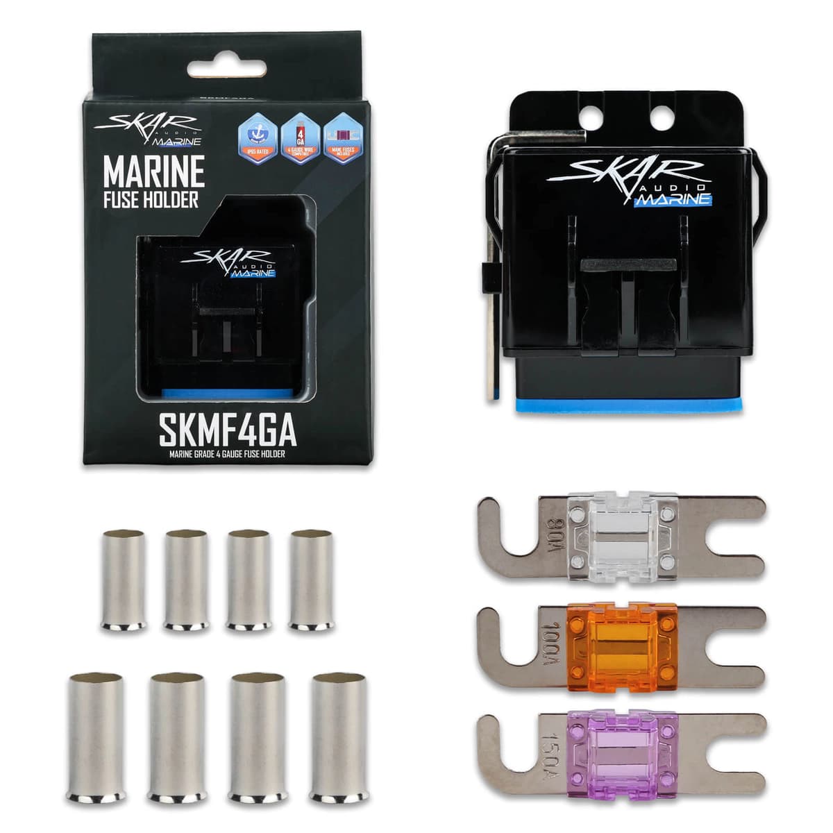 Skar Audio SKMF4GA | Marine Grade 4-Gauge Fuse Holder