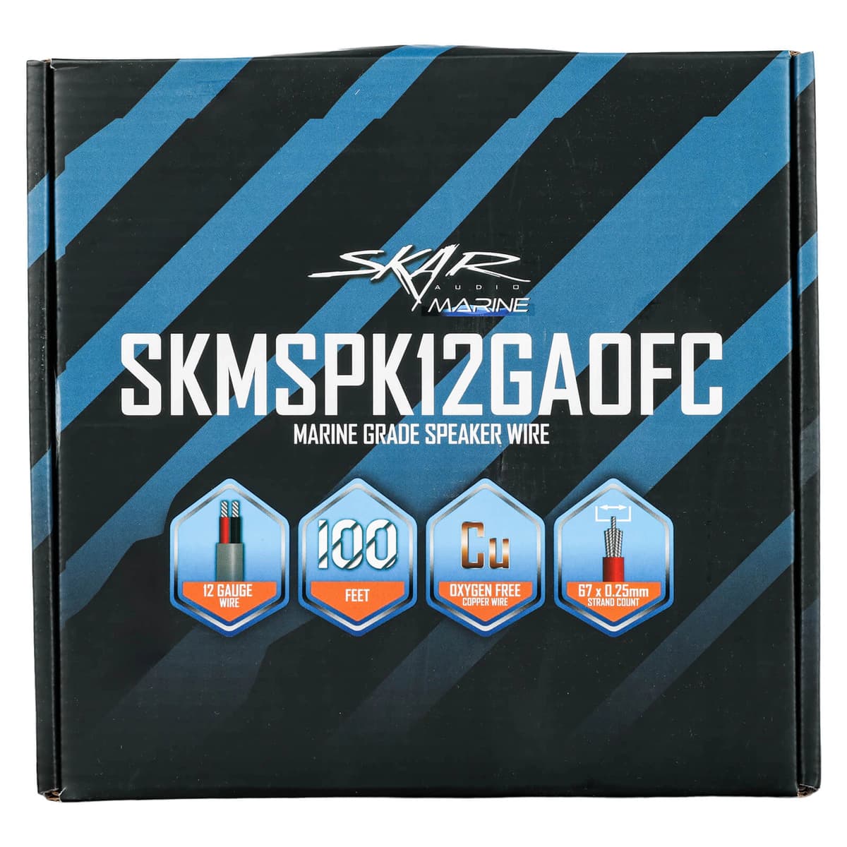 Skar Audio SKMSPK12GAOFC | 12-Gauge Marine Grade OFC Speaker Wire