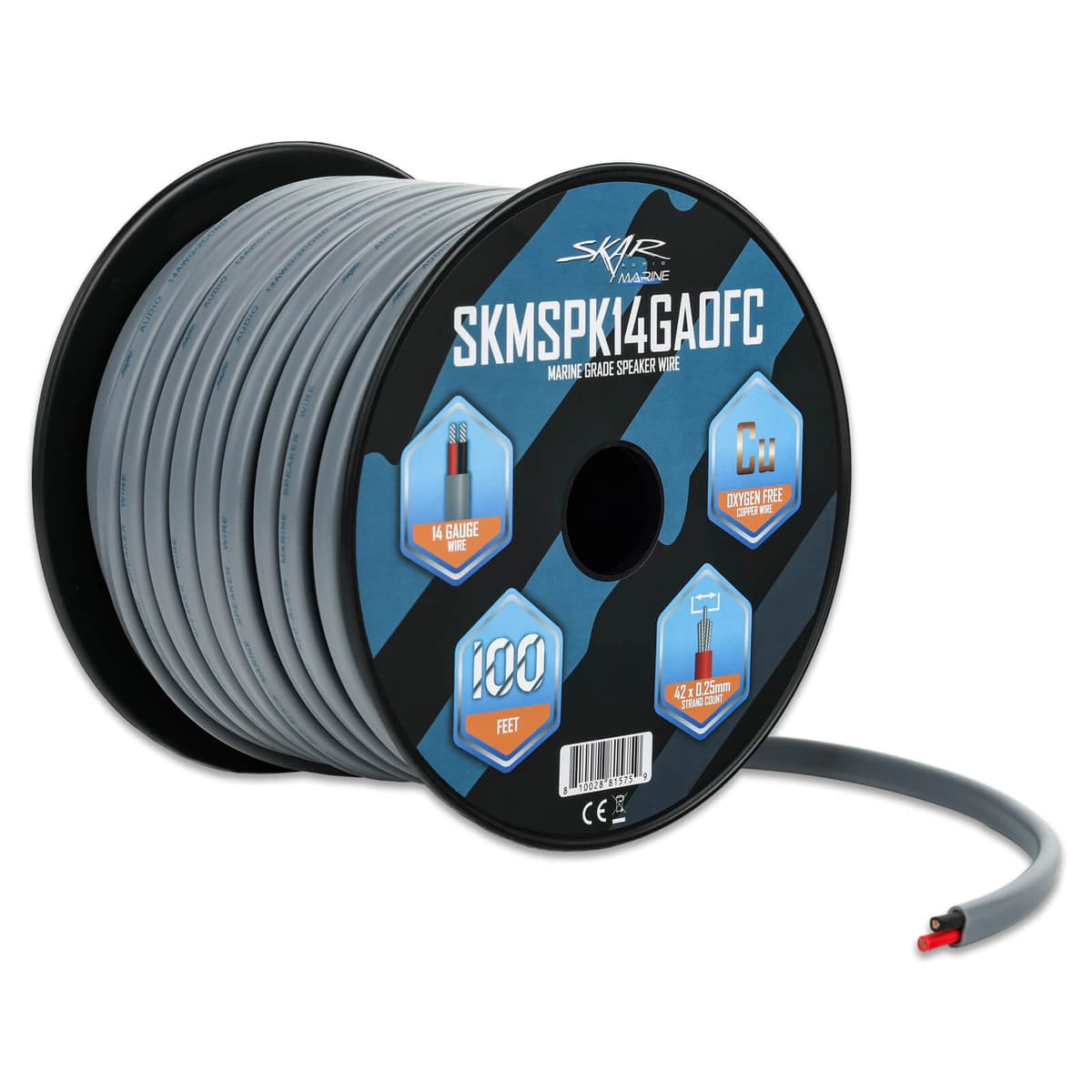 Skar Audio SKMSPK14GAOFC | 14-Gauge Marine Grade OFC Speaker Wire