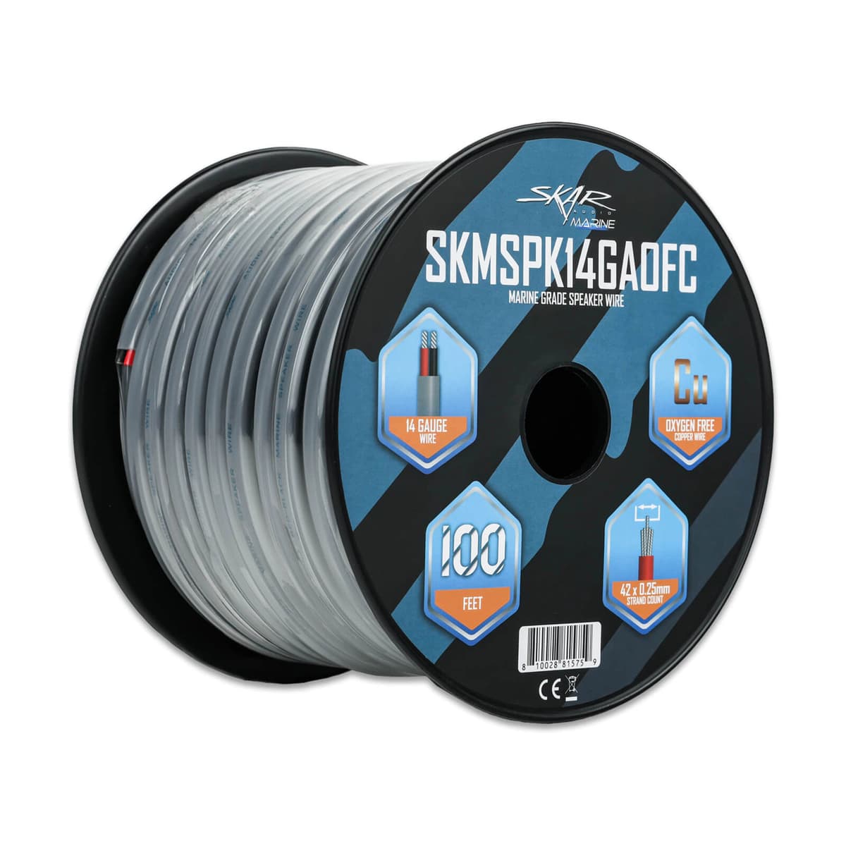 Skar Audio SKMSPK14GAOFC | 14-Gauge Marine Grade OFC Speaker Wire