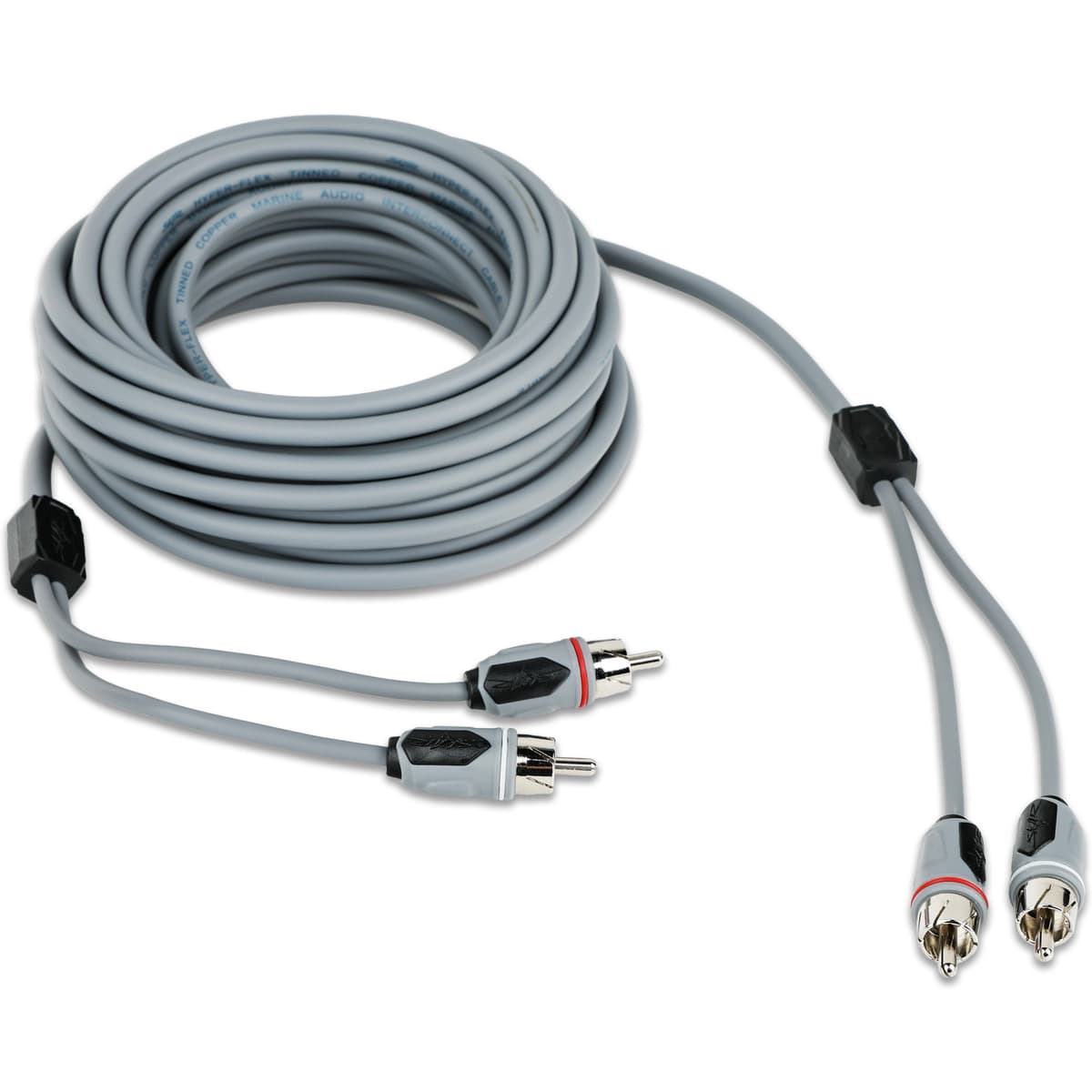 Skar Audio SKM2CHRCA25 | 25 Ft 2-Channel Marine Grade RCA Interconnect Cable