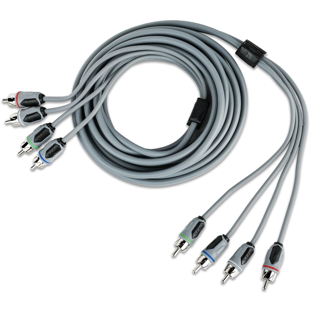 SKM4CHRCA12 | 12 Ft 4-Channel Marine Grade RCA Interconnect Cable