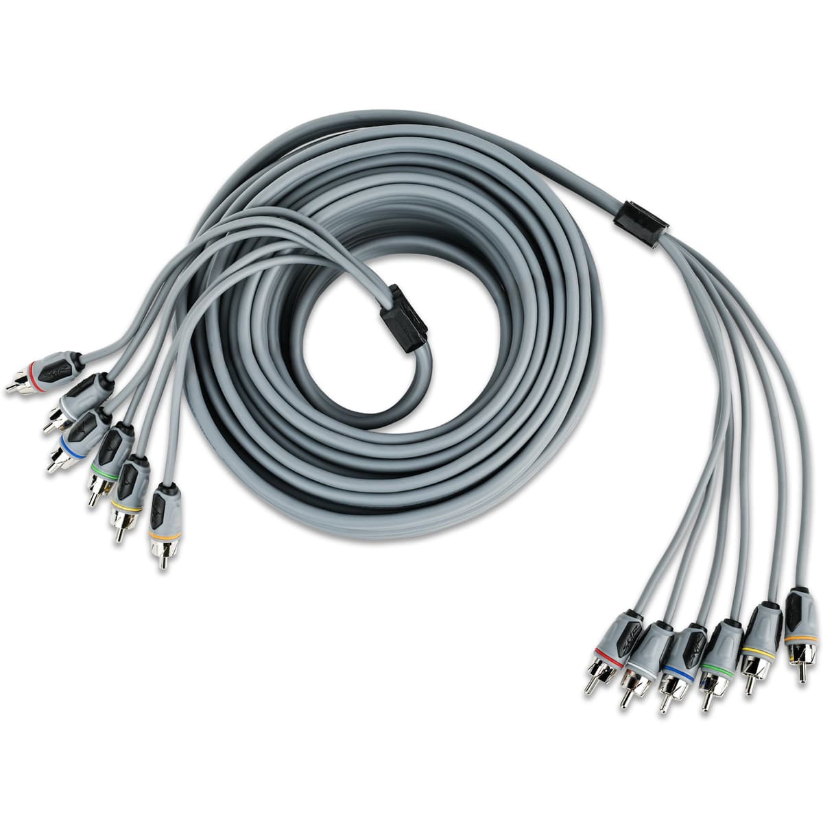 SKM6CHRCA25 | 25 Ft 6-Channel Marine Grade RCA Interconnect Cable