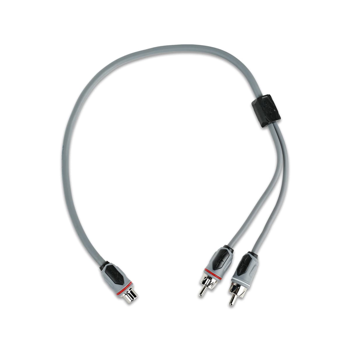 SKMRCA1F2M | 1-Female to 2-Male Marine Grade RCA Y-Adapter Cable
