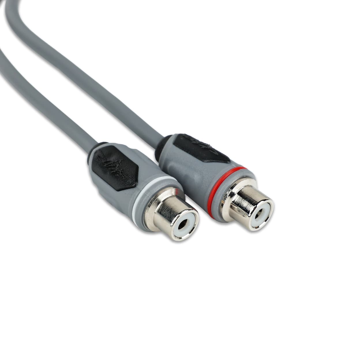 Skar Audio SKMRCA1M2F | 1-Male to 2-Female Marine Grade RCA Y-Adapter Cable