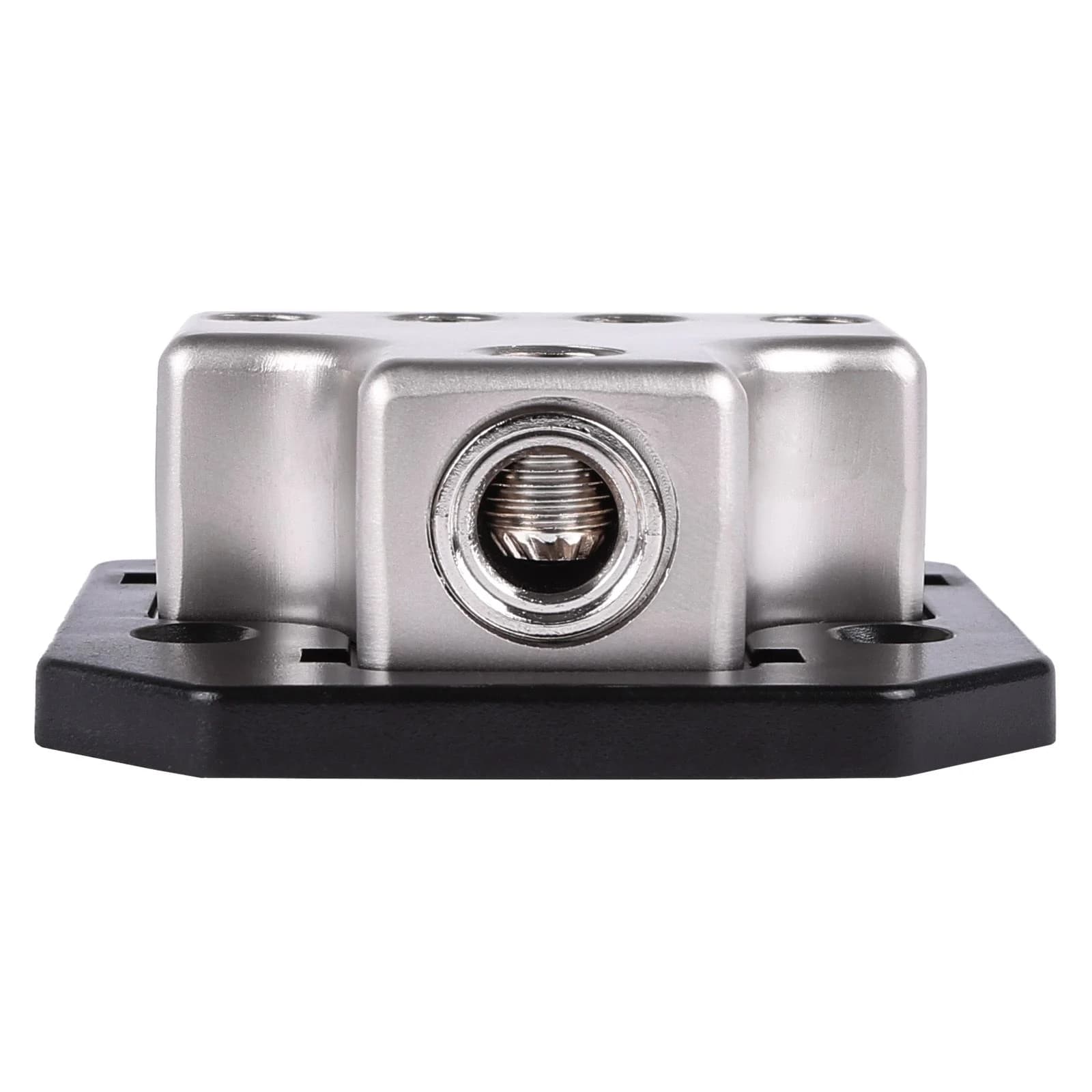 Skar Audio SK-DIST-BLK1 | Single 0/4 Gauge to Dual 4/8 Gauge Power Distribution Block