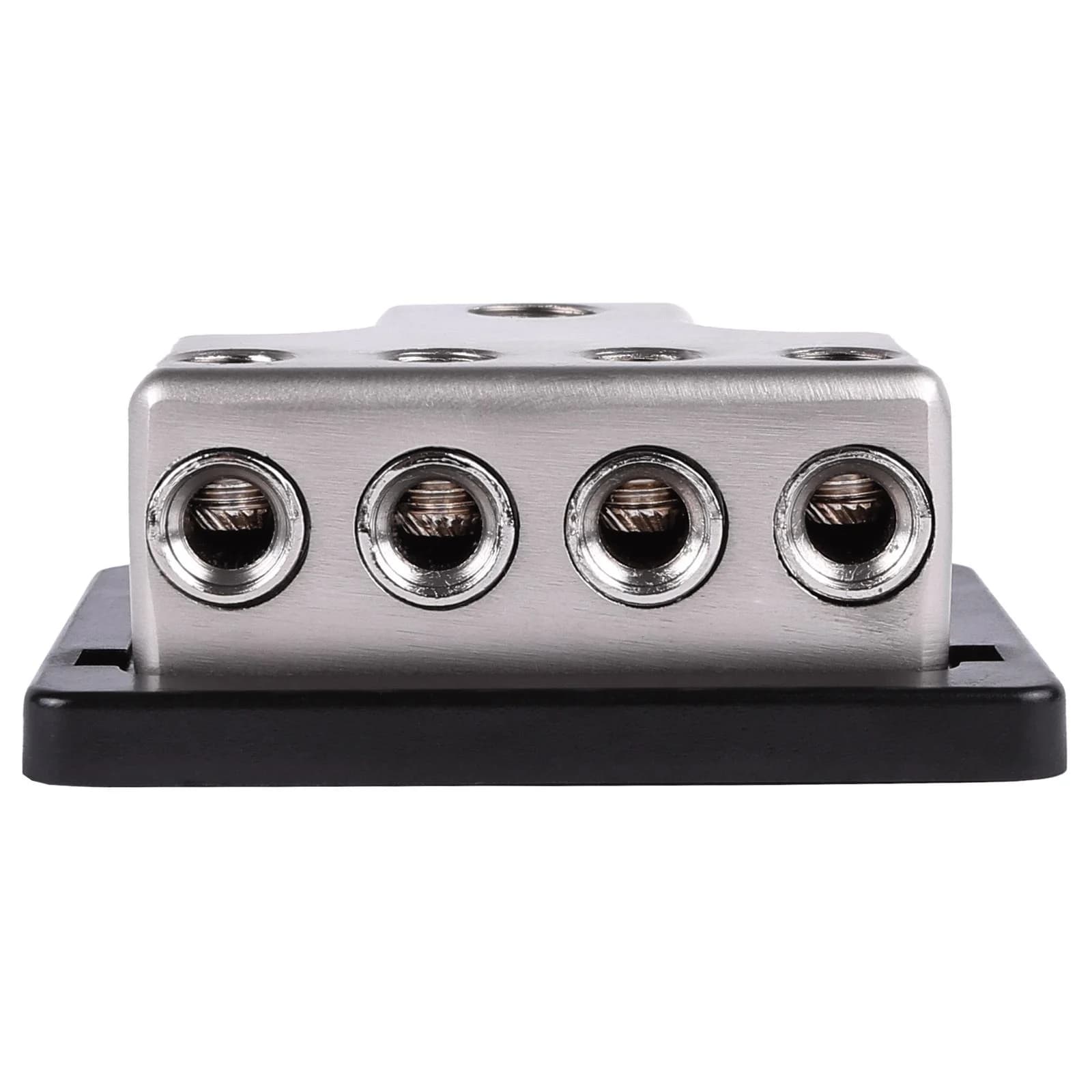 Skar Audio SK-DIST-BLK1 | Single 0/4 Gauge to Dual 4/8 Gauge Power Distribution Block