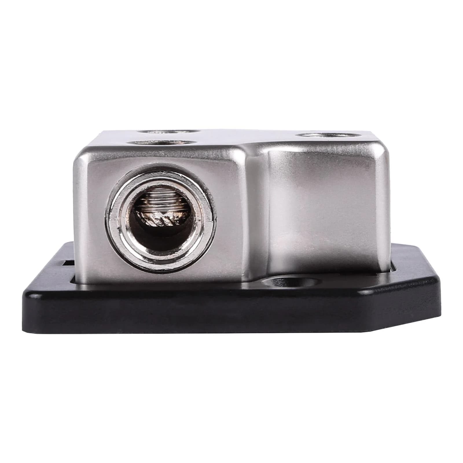 Skar Audio SK-DIST-BLK1 | Single 0/4 Gauge to Dual 4/8 Gauge Power Distribution Block
