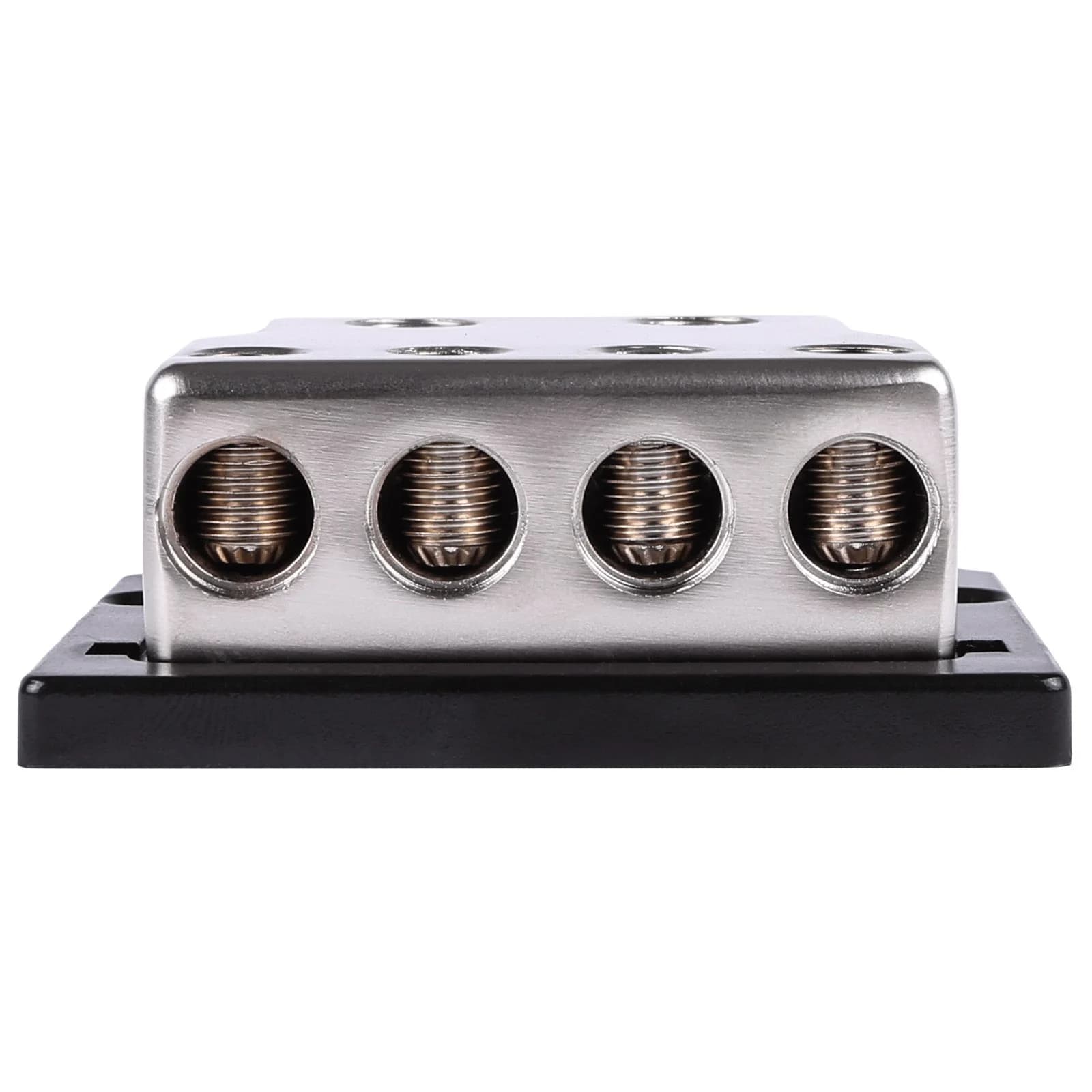 Skar Audio SK-DIST-BLK1 | Single 0/4 Gauge to Dual 4/8 Gauge Power Distribution Block