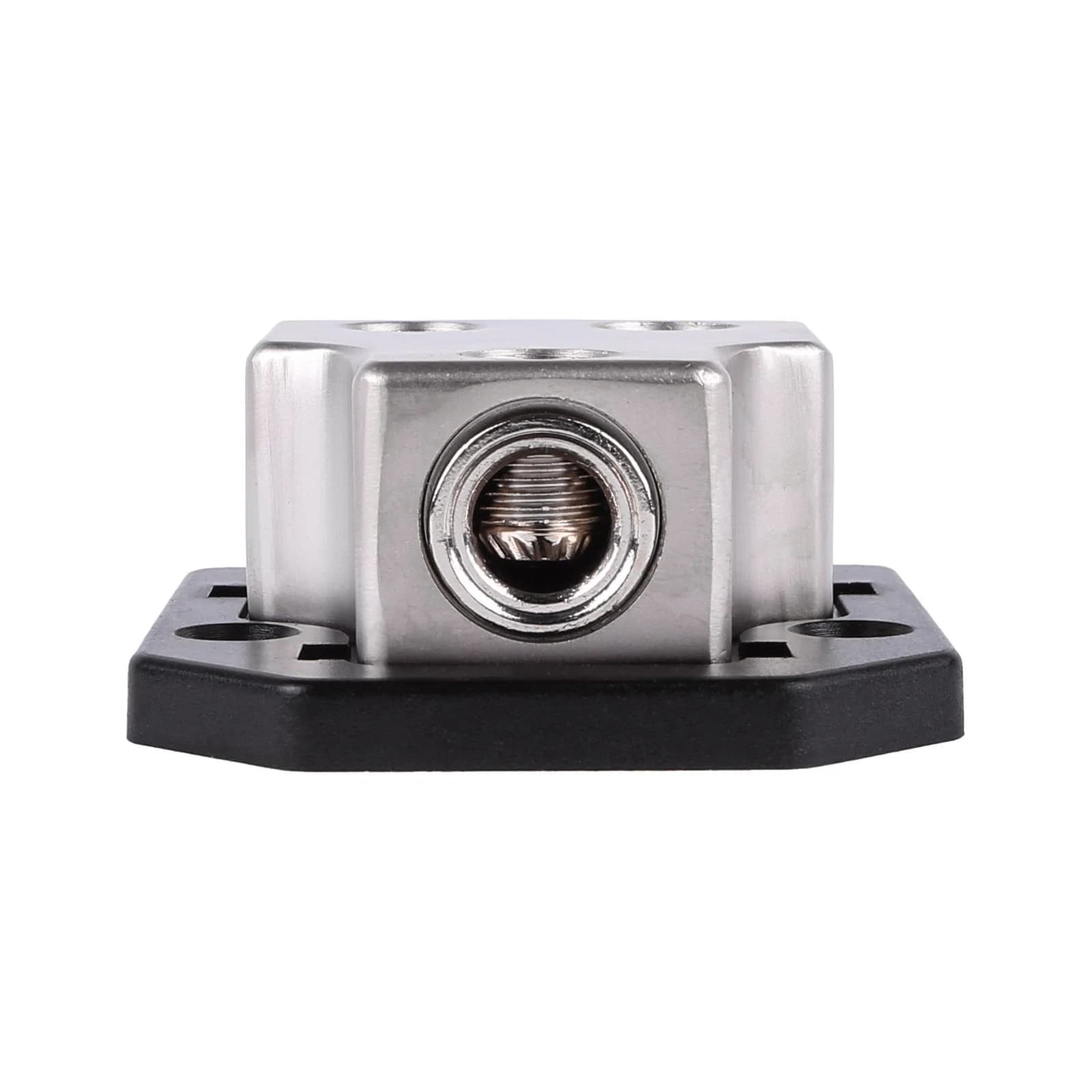 Skar Audio SK-DIST-BLK1 | Single 0/4 Gauge to Dual 4/8 Gauge Power Distribution Block