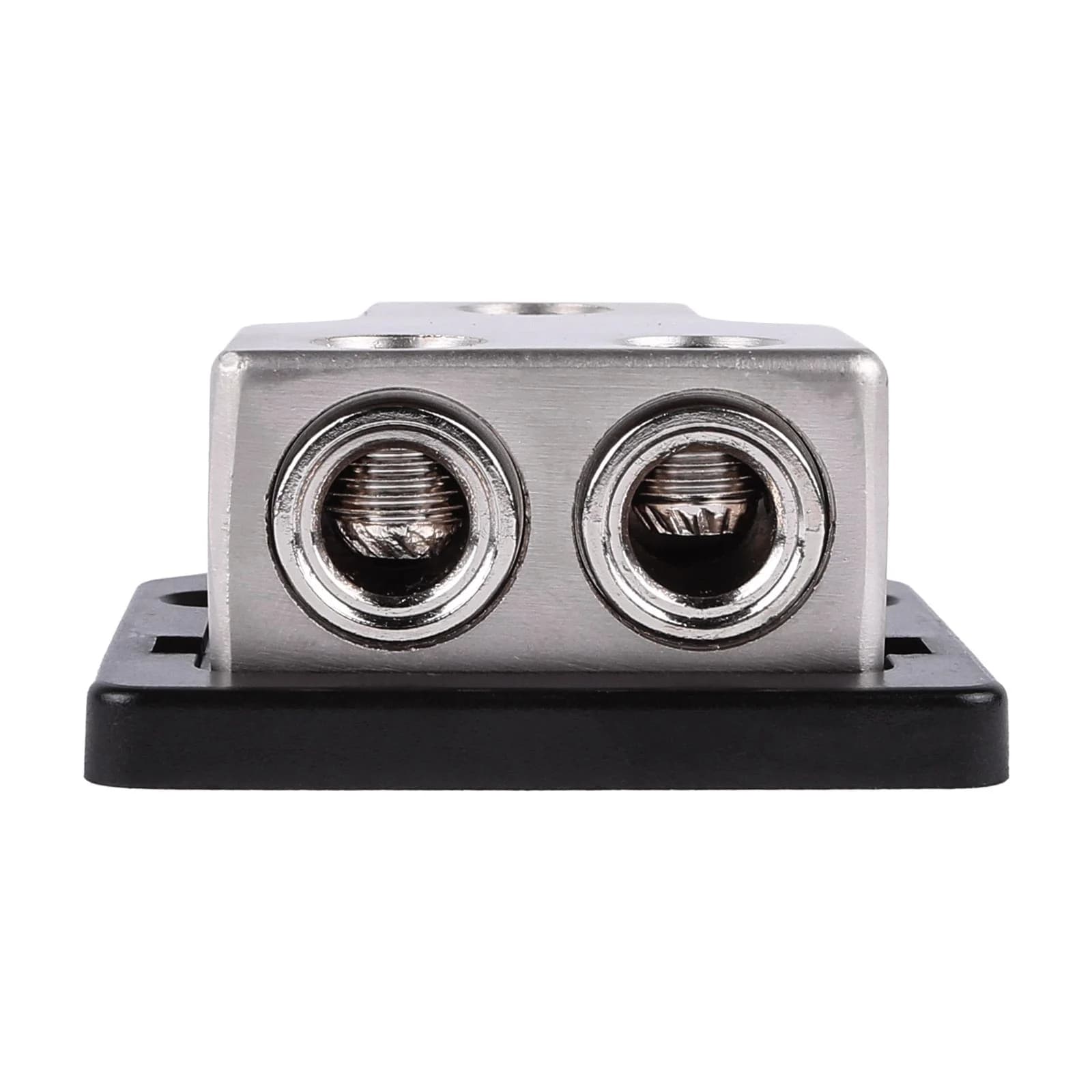Skar Audio SK-DIST-BLK1 | Single 0/4 Gauge to Dual 4/8 Gauge Power Distribution Block