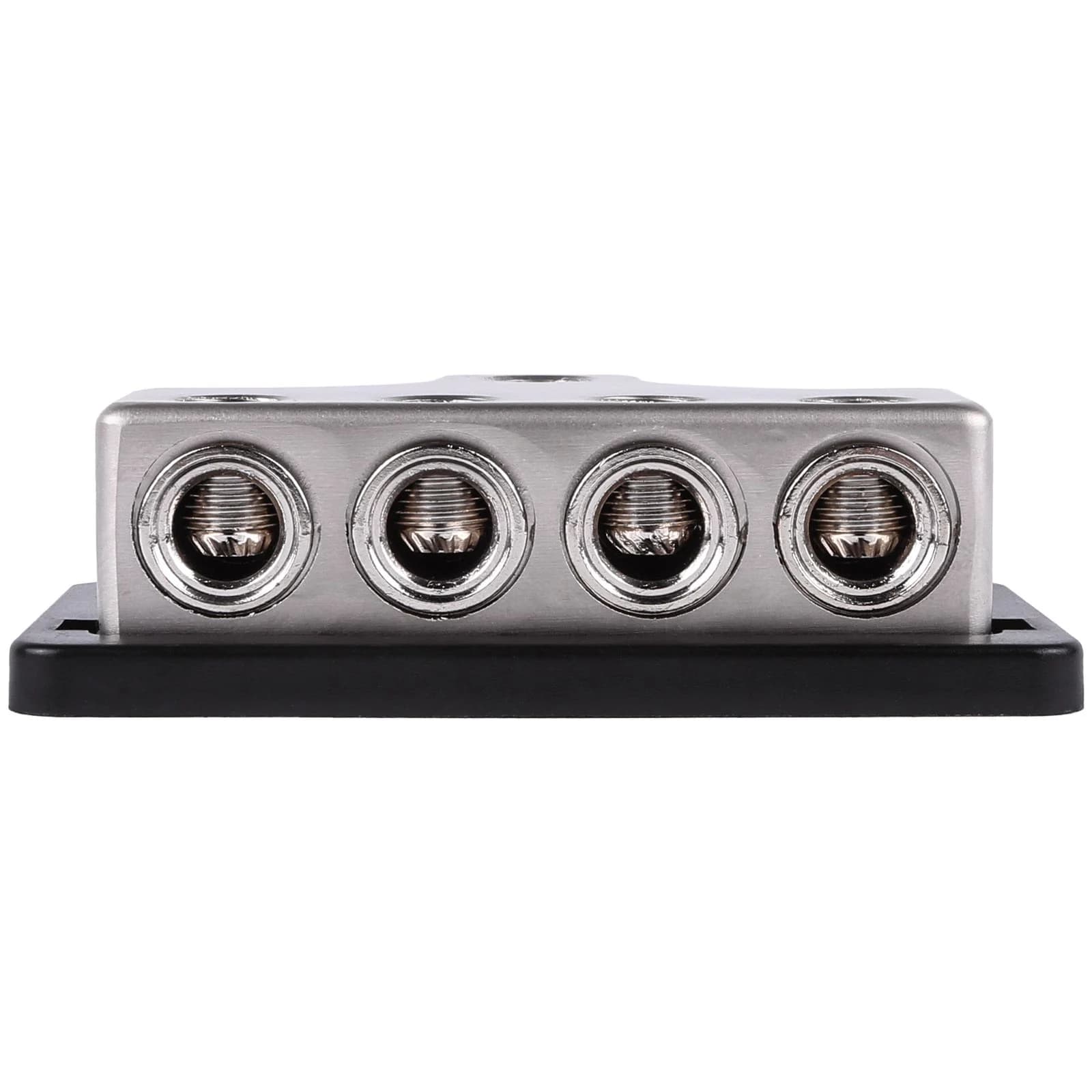Skar Audio SK-DIST-BLK1 | Single 0/4 Gauge to Dual 4/8 Gauge Power Distribution Block