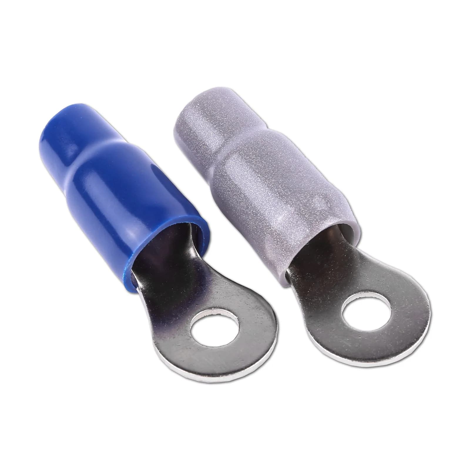Skar Audio SKRING-TERM-0GA-5PK | 1/0 Gauge (5/16") Nickel Plated Premium Ring Terminals (5-Pack)