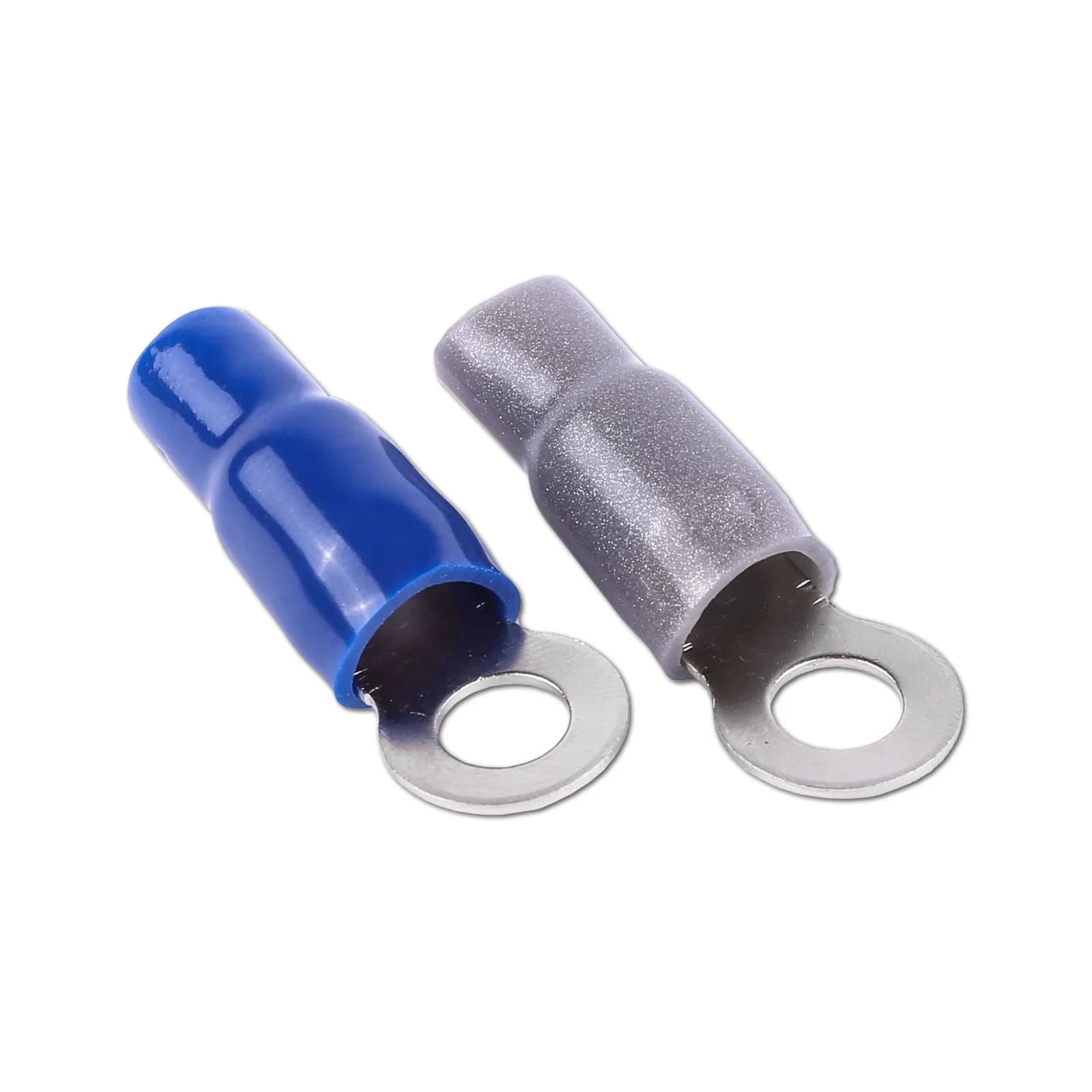 Skar Audio SKRING-TERM-4GA-10PK | 4 Gauge (5/16") Nickel Plated Premium Ring Terminals (10-Pack)