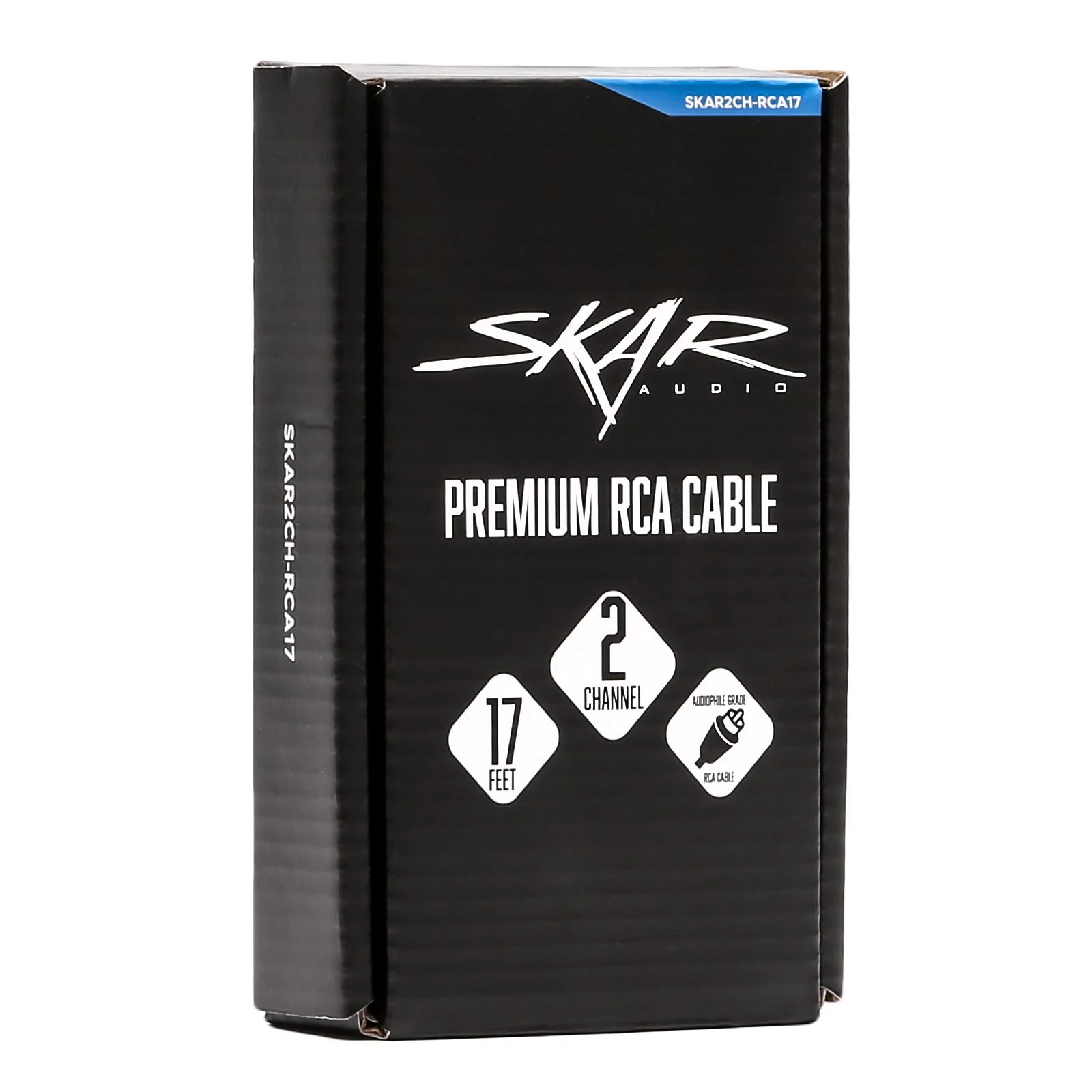 Skar Audio SKAR2CH-RCA17 | 17 Ft 2-Channel Twisted Pair RCA Interconnect Cable