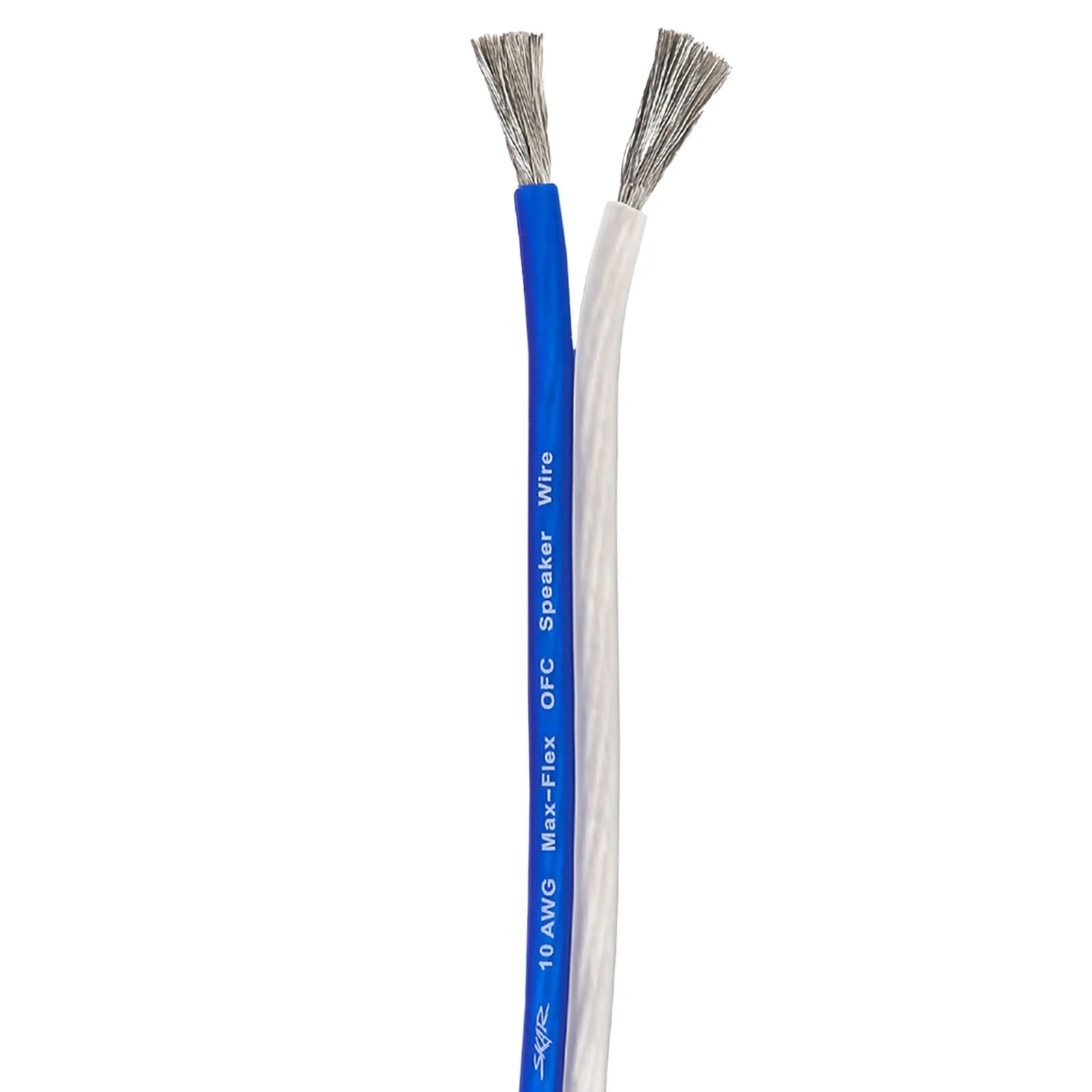 Skar Audio 10-Gauge Elite Series Max-Flex (OFC) Speaker Wire - Blue/White