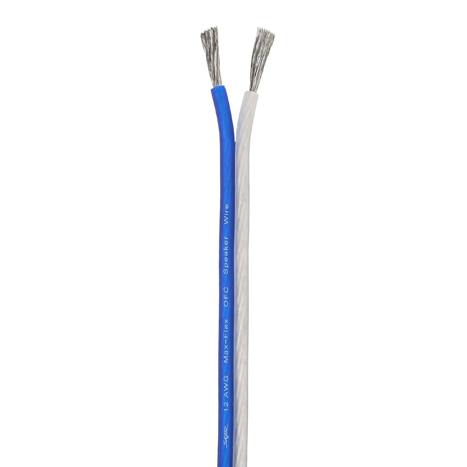 Skar Audio 12-Gauge Elite Series Max-Flex (OFC) Speaker Wire - Blue/White