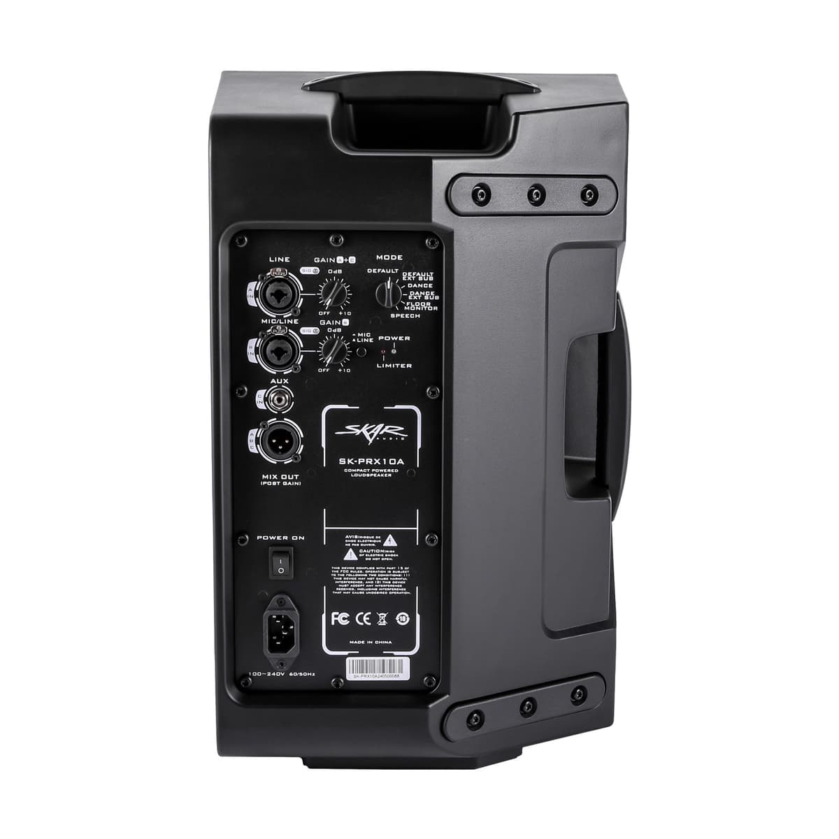 Skar Audio SK-PRX8A | 8" 600 Watt Active 2-Way PA Loudspeaker