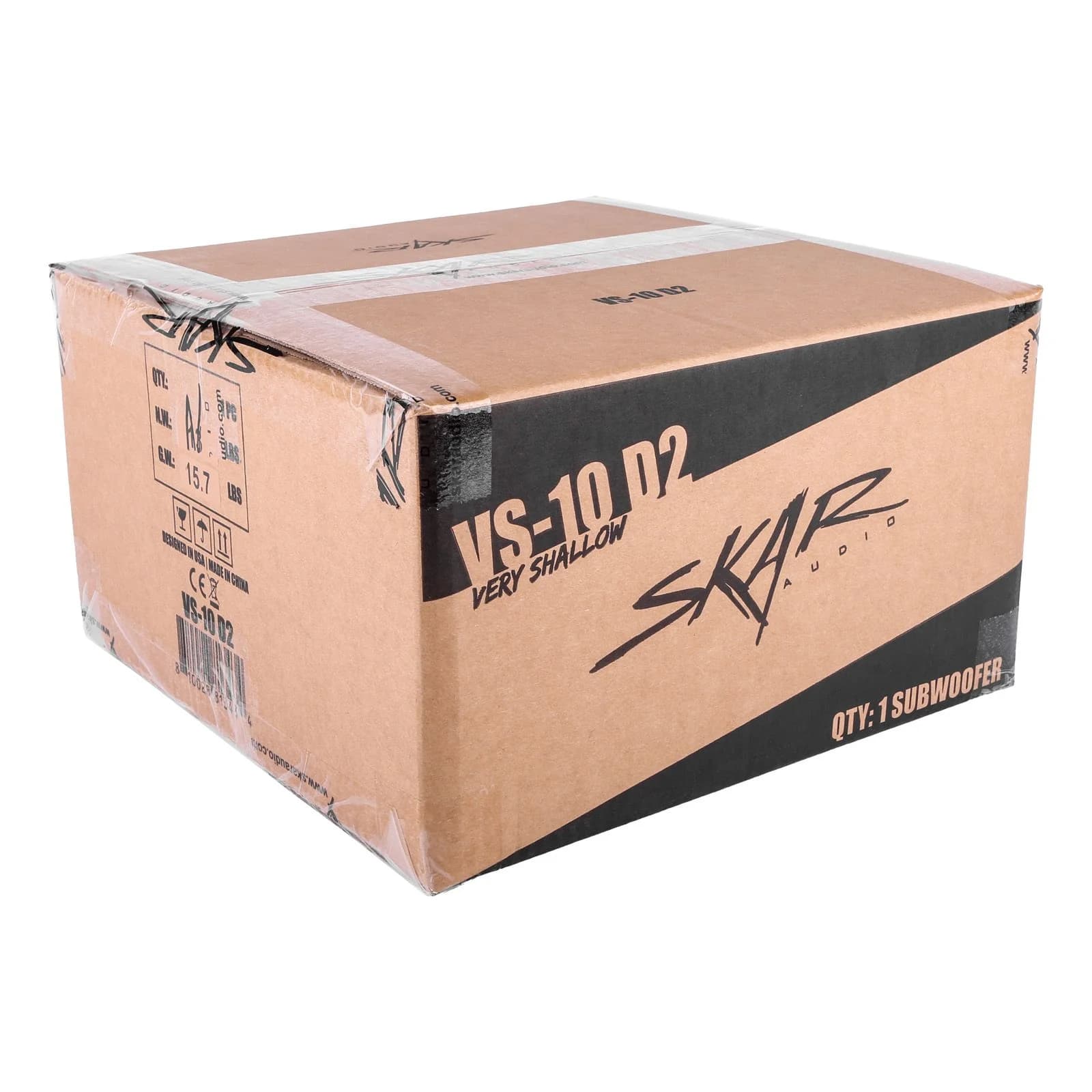 Skar Audio VS-12 | 12" 1,000 Watt Max Power Car Subwoofer (Shallow Mount)