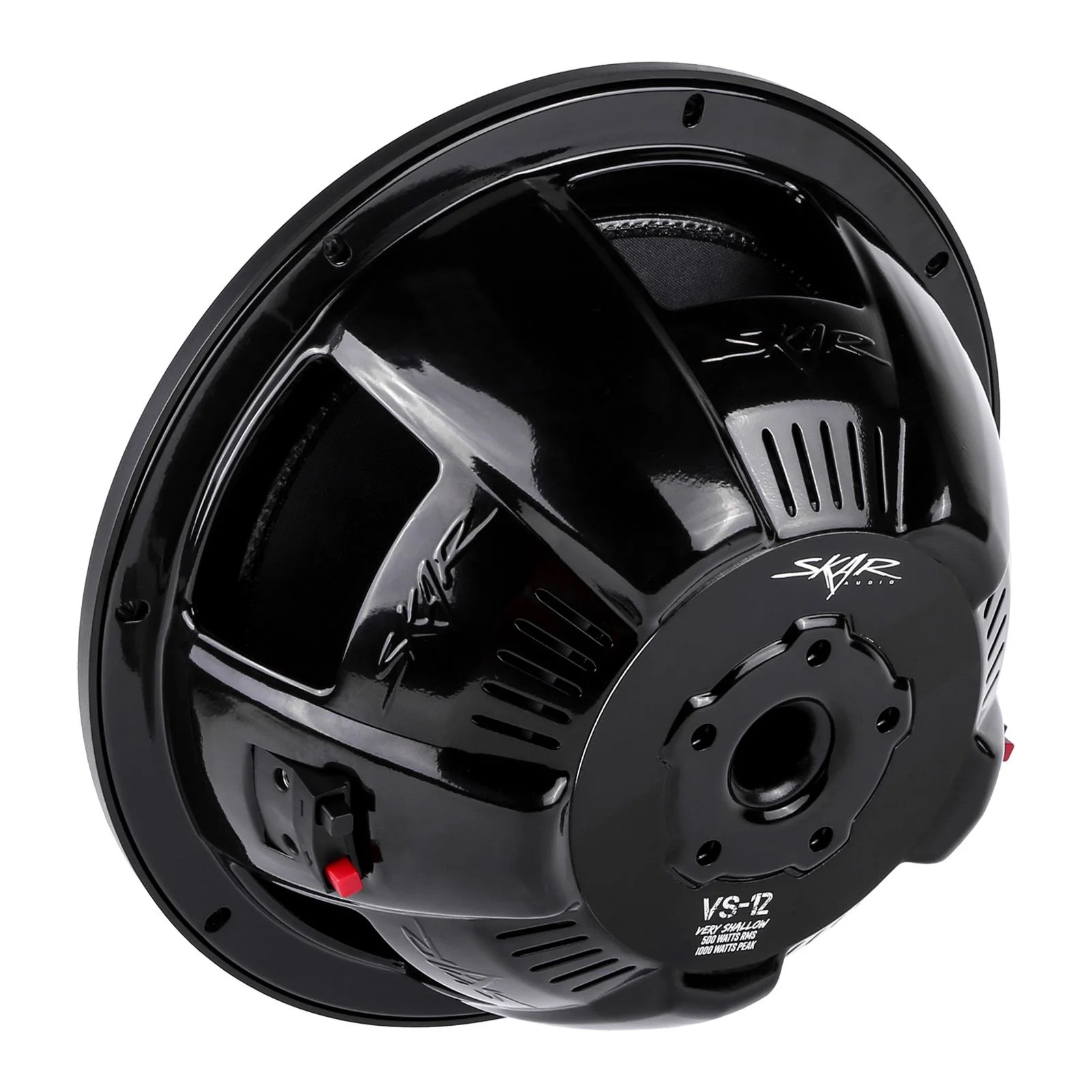 Skar Audio VS-12 | 12" 1,000 Watt Max Power Car Subwoofer (Shallow Mount)