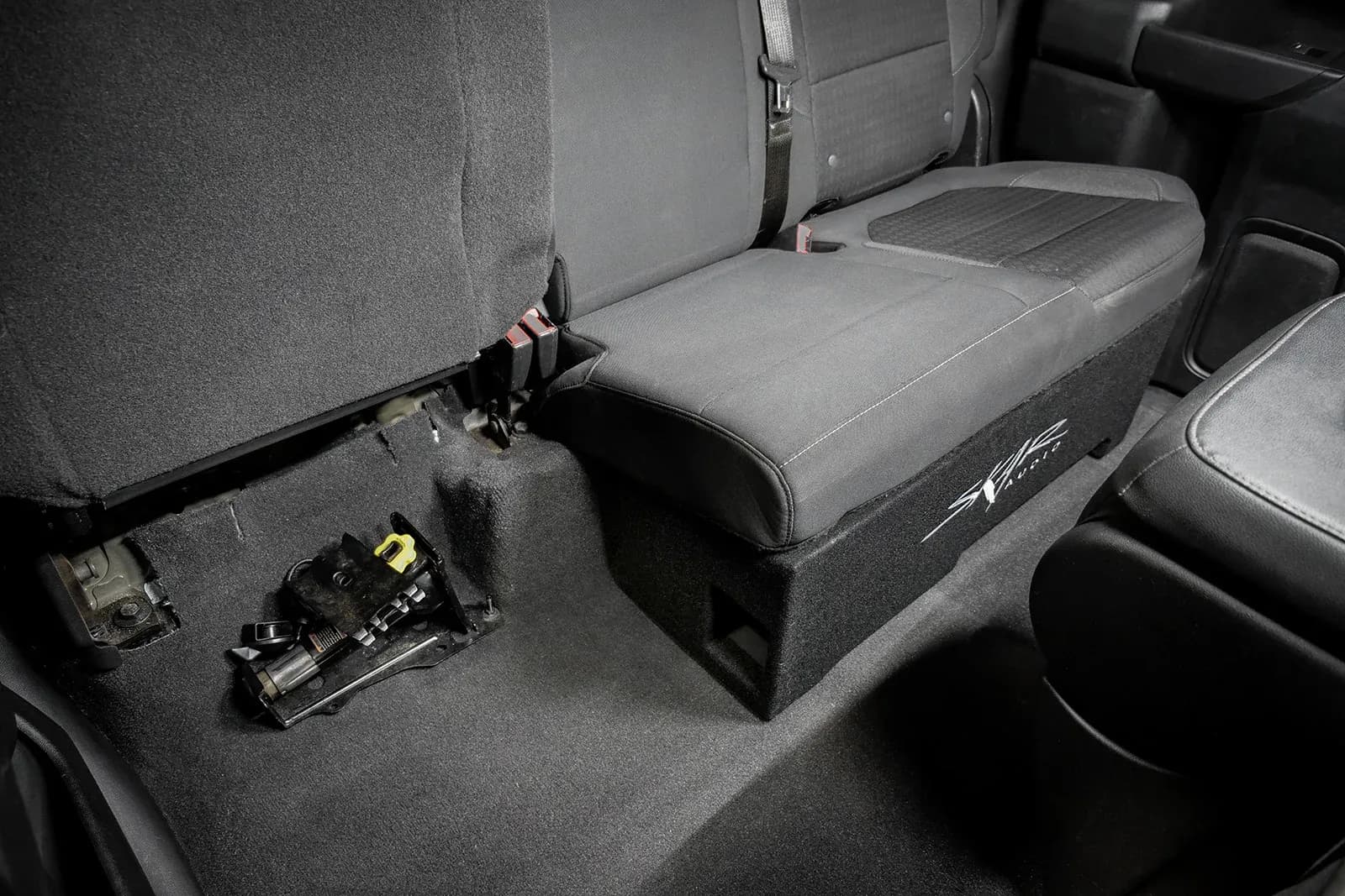 Skar Audio Dual 12" 2,000W Max Power Loaded Ported Subwoofer Enclosure Compatible with 2019-2025 Chevrolet Silverado/GMC Sierra Double Cab Trucks