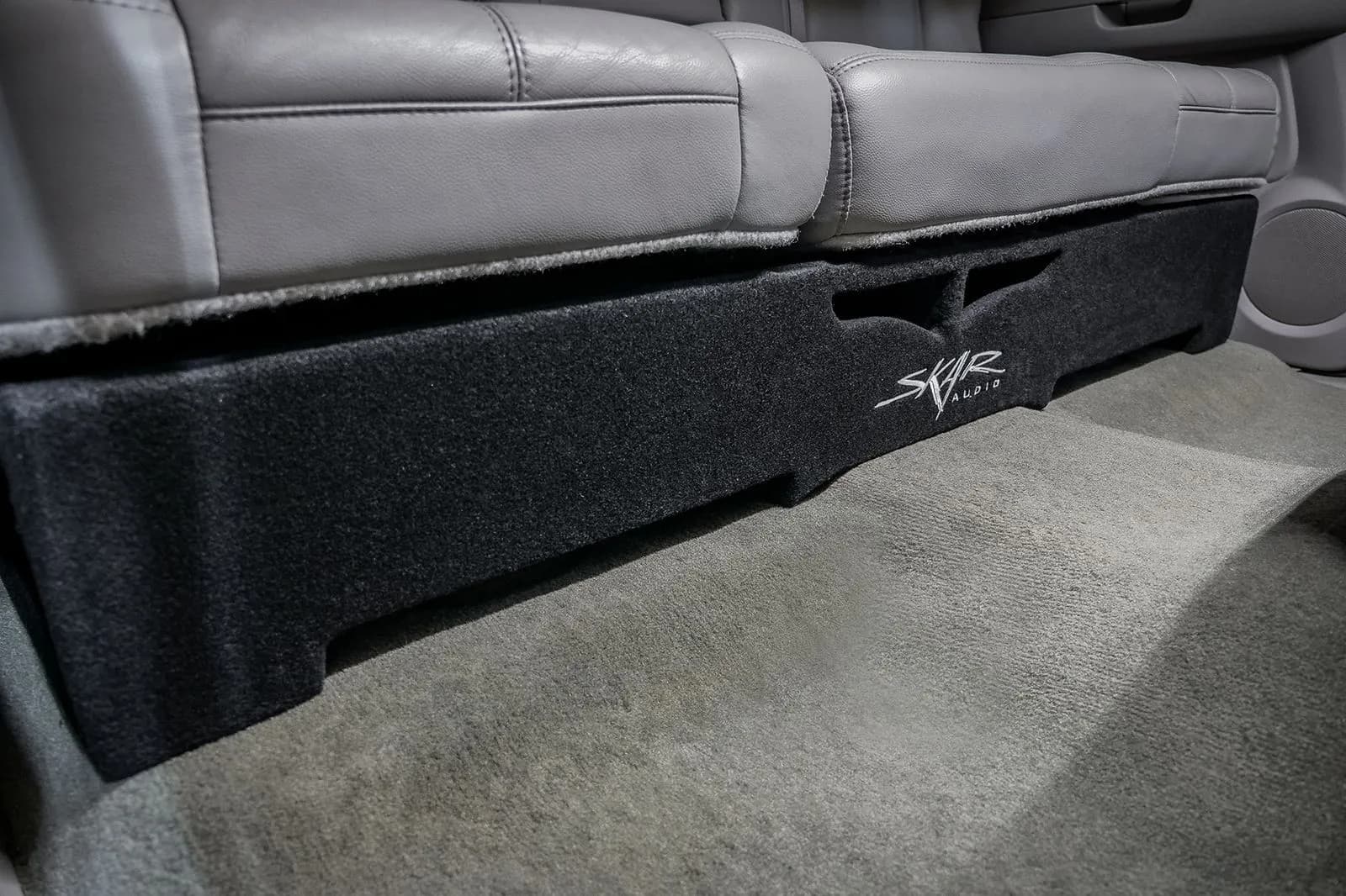 Skar Audio Dual 12" 2,000W Max Power Loaded Subwoofer Enclosure Compatible with 2007-2013 Chevrolet Silverado/GMC Sierra Crew Cab Trucks