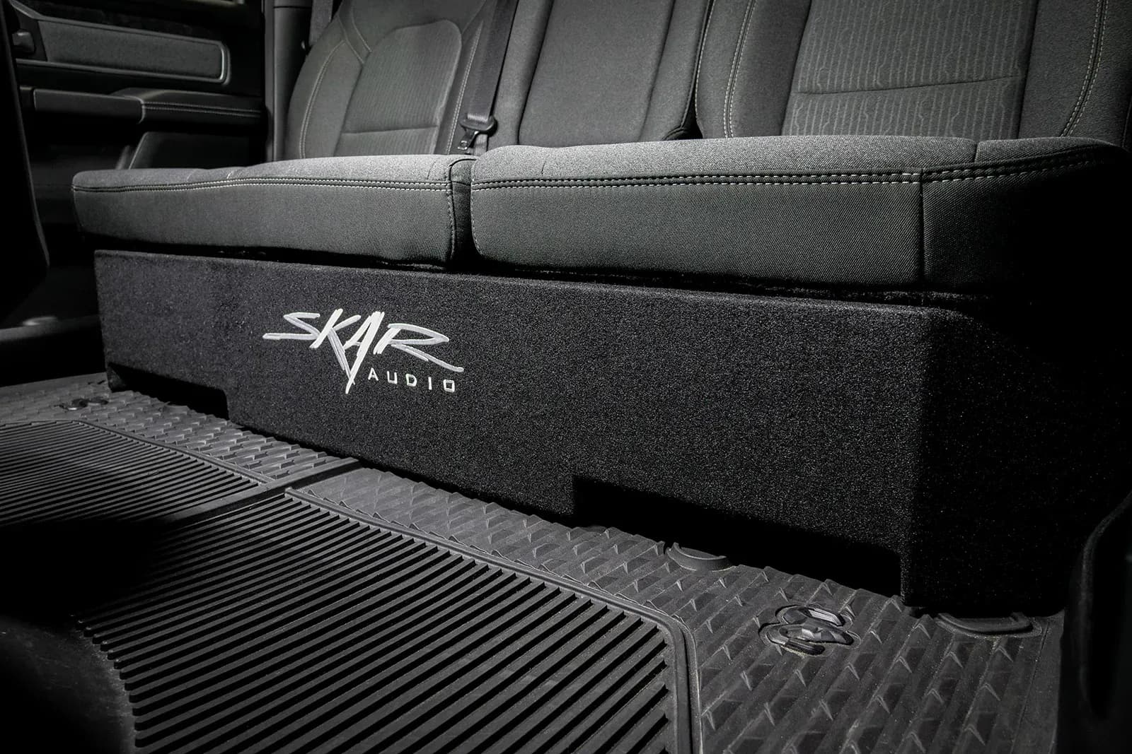 Skar Audio Dual 12" 1,600W Max Power Loaded Subwoofer Enclosure Compatible with 2019-2025 Ram 1500 (5th Gen) Crew Cab Trucks