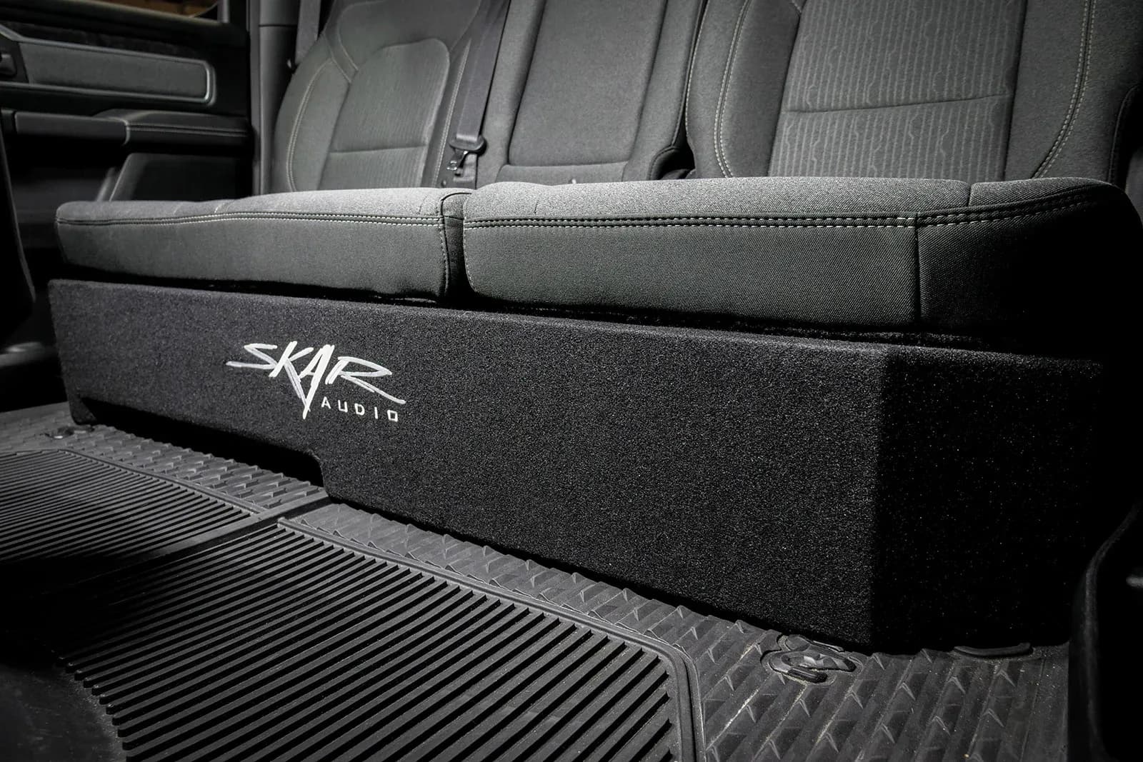 Skar Audio Dual 12" 1,600W Max Power Loaded Subwoofer Enclosure Compatible with 2019-2025 Ram 1500 (5th Gen) Crew Cab Trucks