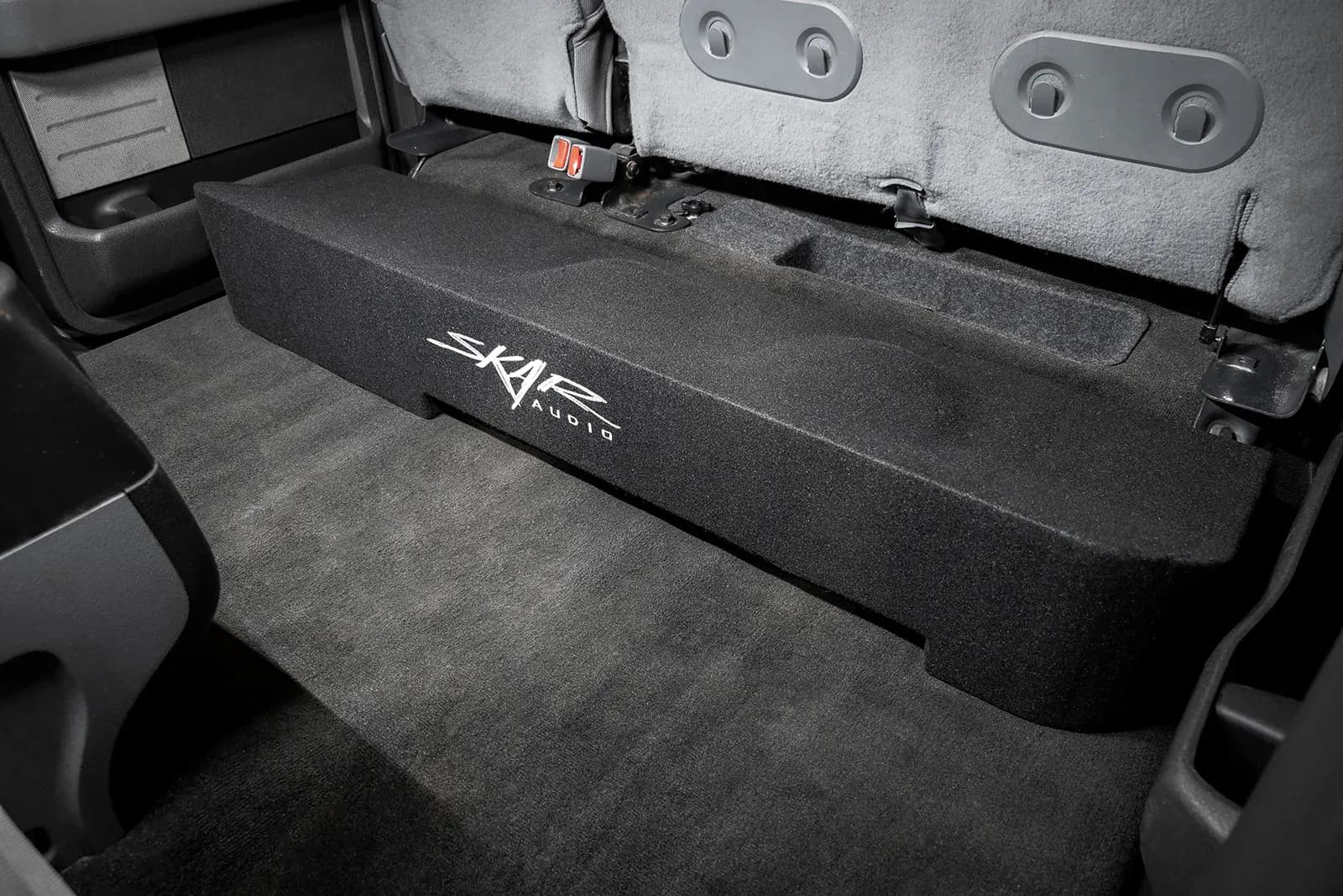 Skar Audio Dual 12" 1,600W Max Power Loaded Ported Subwoofer Enclosure Compatible with 2009-2014 Ford F-150 Super Crew Cab Trucks