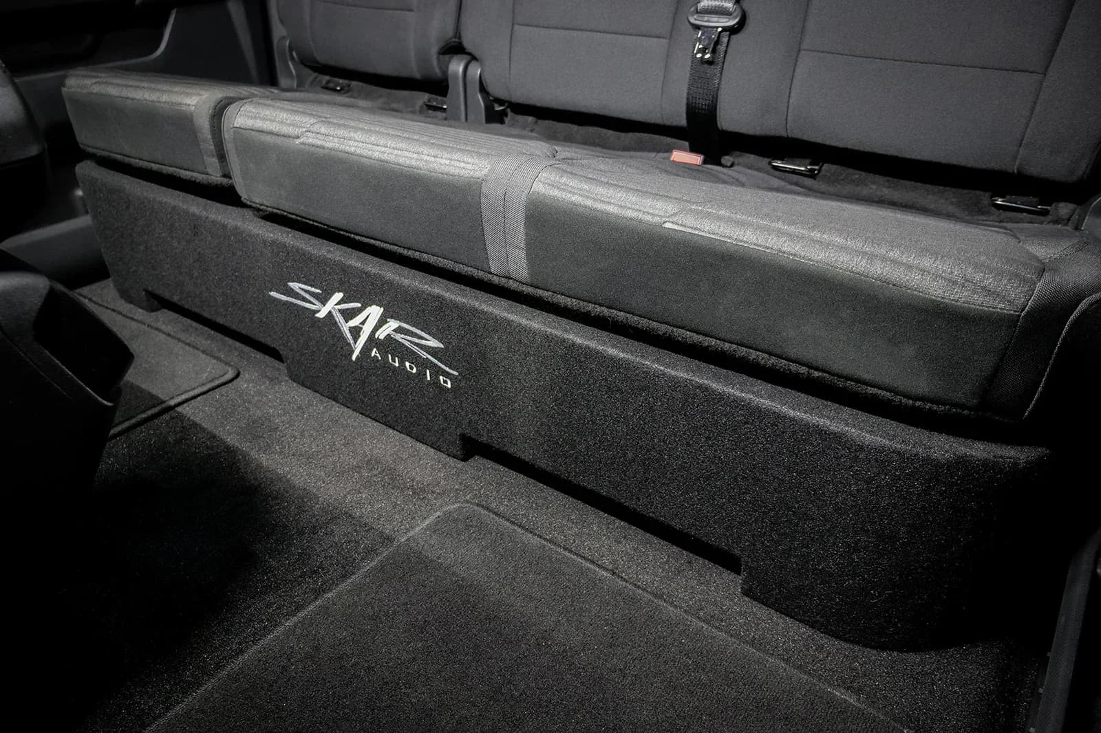 Skar Audio Dual 12" 1,600W Max Power Loaded Subwoofer Enclosure Compatible with 2015-2026 Ford F-150 Super Crew Cab Trucks
