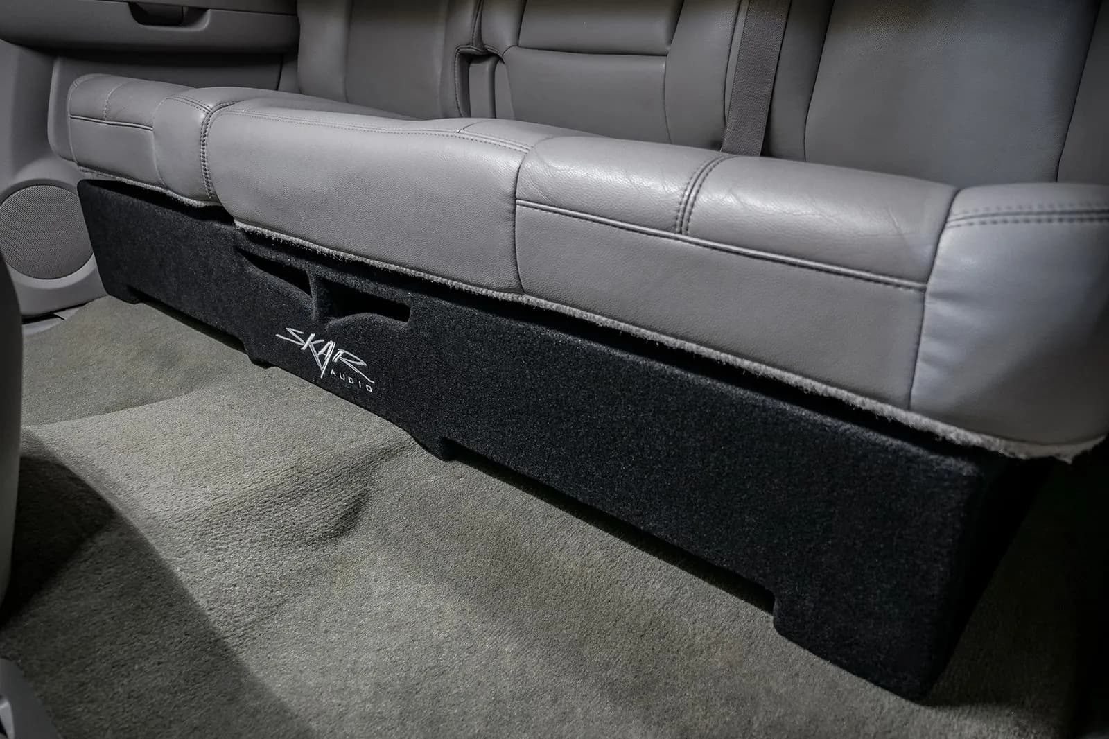 Skar Audio Dual 12" 2,000W Max Power Loaded Subwoofer Enclosure Compatible with 2007-2013 Chevrolet Silverado/GMC Sierra Crew Cab Trucks