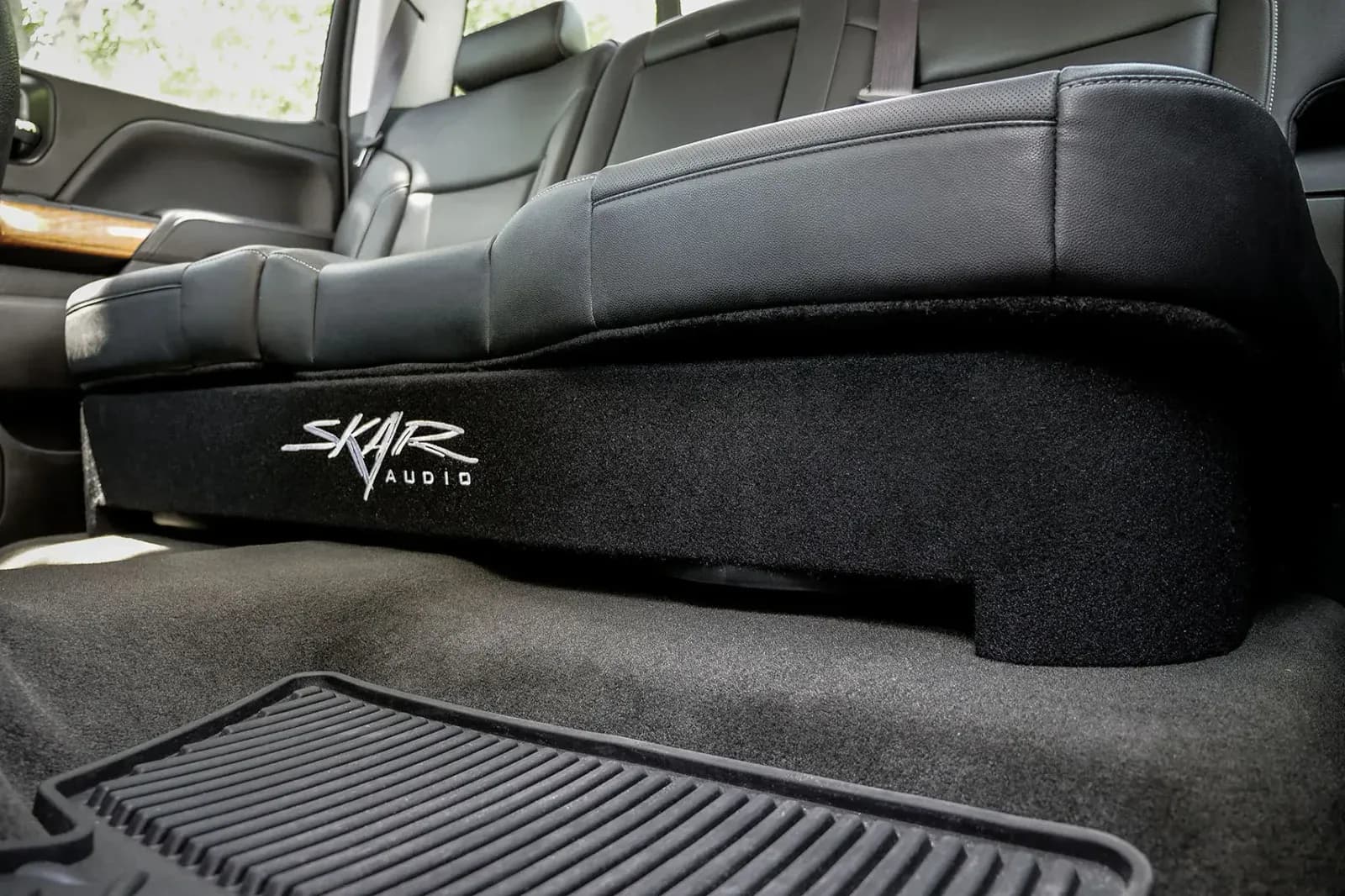 Skar Audio Dual 12" 1,600W Max Power Loaded Subwoofer Enclosure Compatible with 2014-2018 Chevy Silverado & GMC Sierra Crew Cab Trucks
