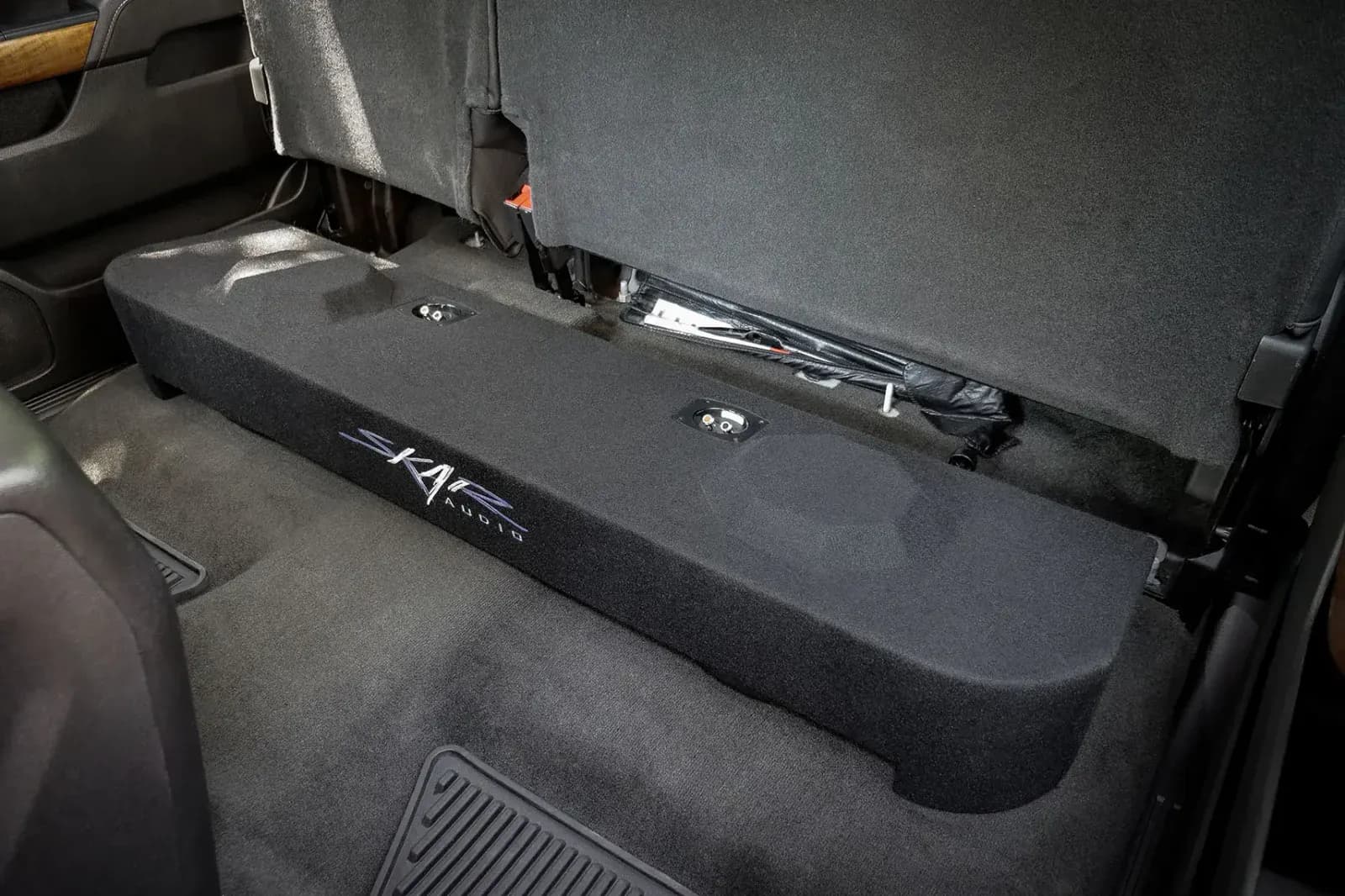 Skar Audio Dual 12" 1,600W Max Power Loaded Subwoofer Enclosure Compatible with 2014-2018 Chevy Silverado & GMC Sierra Crew Cab Trucks