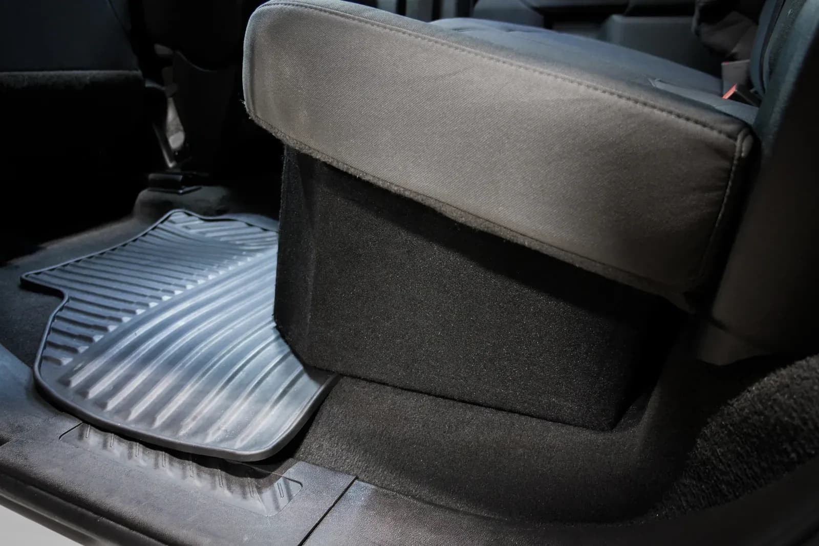 Skar Audio Quad 8" 3200W Max Power Loaded Ported Subwoofer Enclosure Compatible with 2019-2025 Chevy Silverado & GMC Sierra Crew Cab Trucks