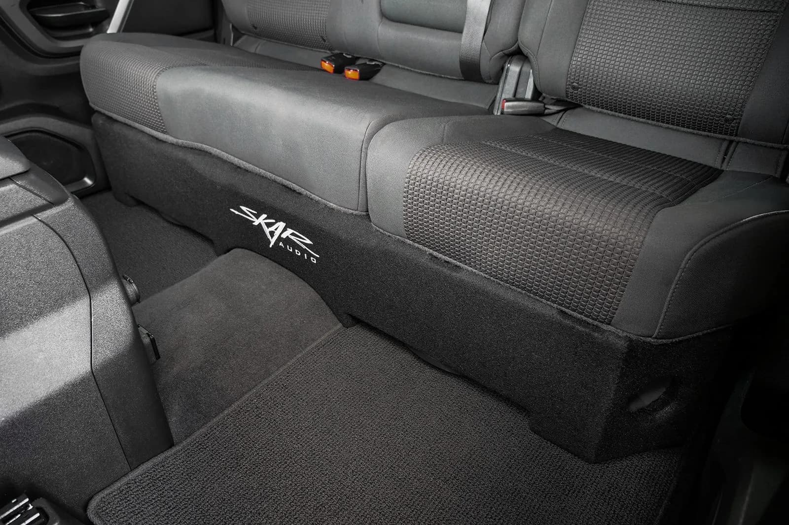 Skar Audio Dual 12" 1,600W Max Power Loaded Subwoofer Enclosure Compatible with 2004-2015 Nissan Titan Crew Cab Trucks