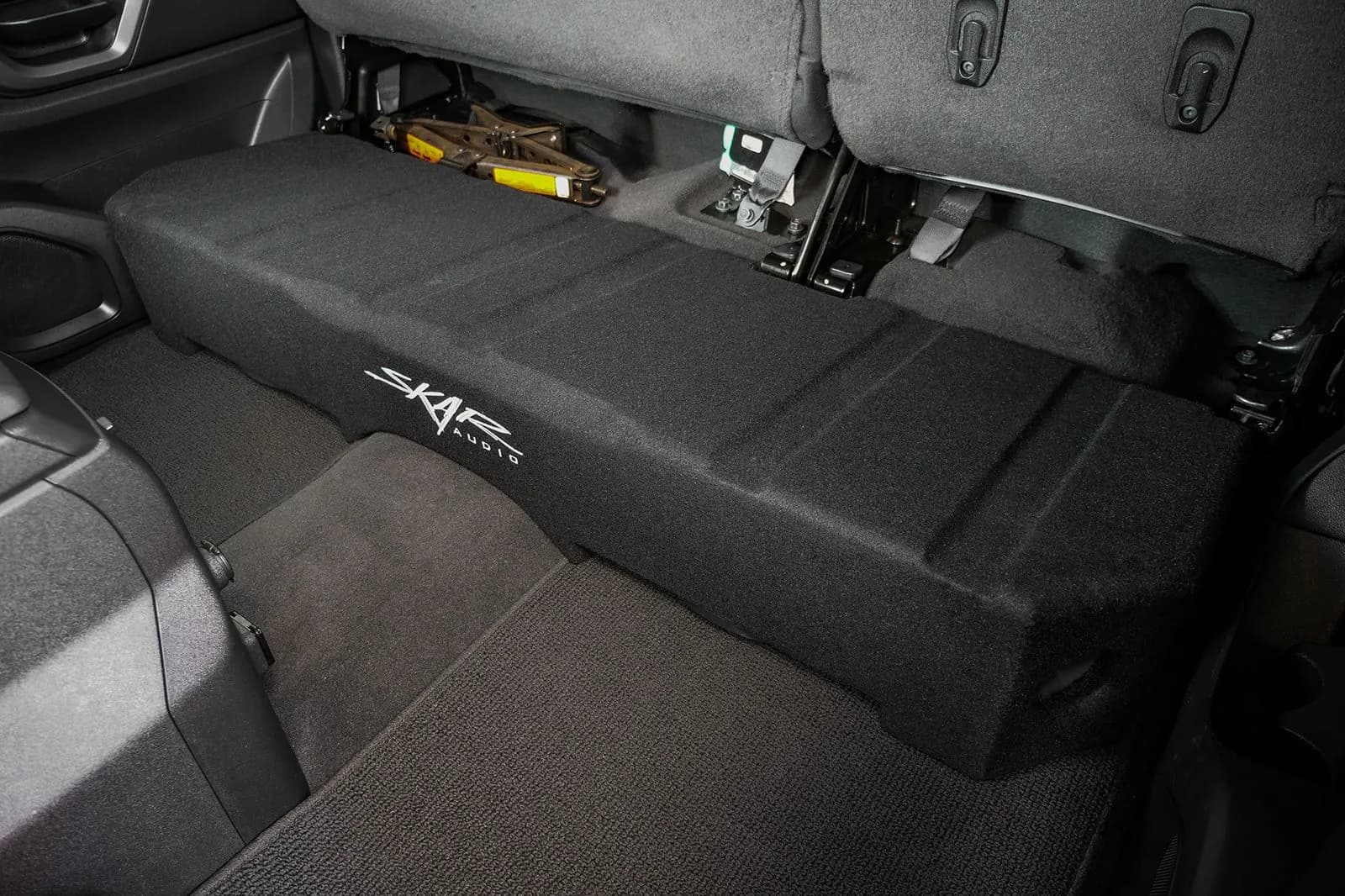 Skar Audio Dual 12" 1,600W Max Power Loaded Subwoofer Enclosure Compatible with 2004-2015 Nissan Titan Crew Cab Trucks