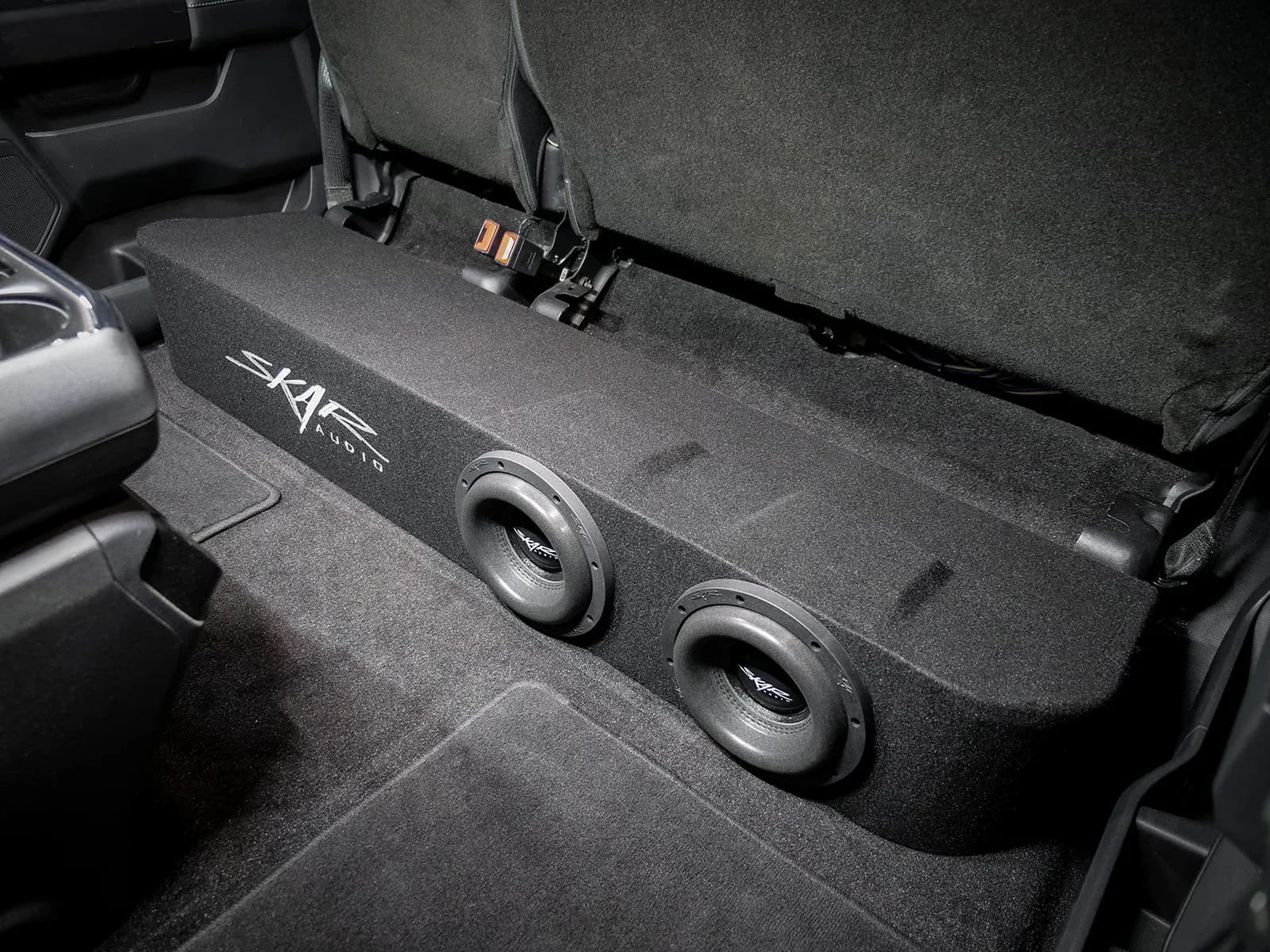 Skar Audio Dual 12" 1,600W Max Power Loaded Subwoofer Enclosure Compatible with 2015-2026 Ford F-150 Super Crew Cab Trucks