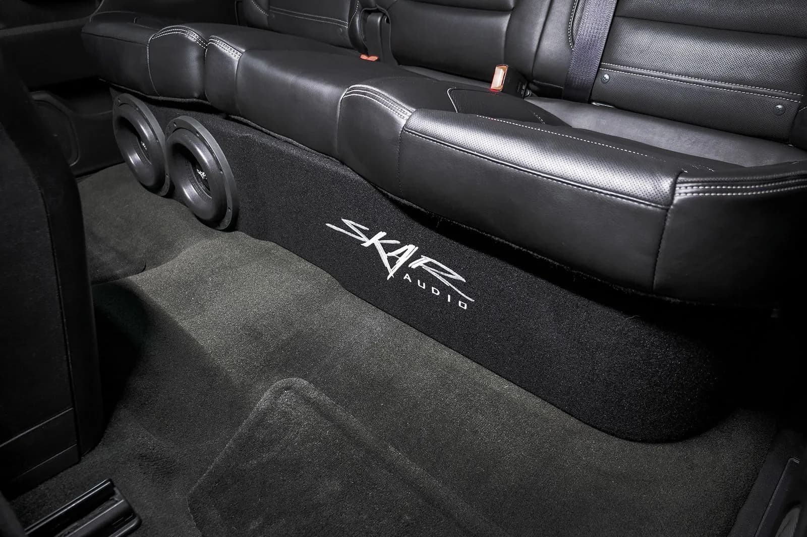 Skar Audio Dual 12" 1,600W Max Power Loaded Subwoofer Enclosure Compatible with 2014-2018 Chevy Silverado & GMC Sierra Crew Cab Trucks