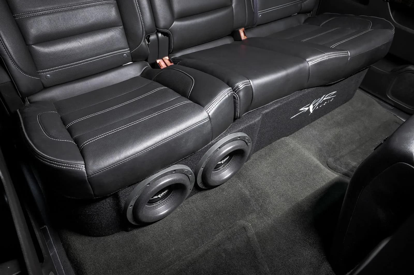 Skar Audio Dual 12" 1,600W Max Power Loaded Subwoofer Enclosure Compatible with 2014-2018 Chevy Silverado & GMC Sierra Crew Cab Trucks