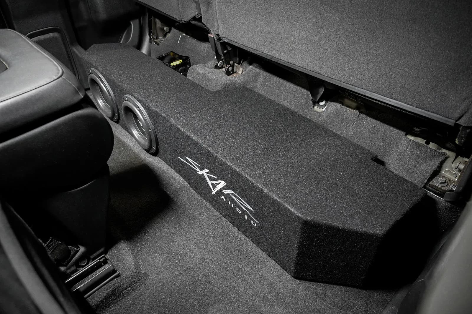 Skar Audio Dual 12" 2,000W Max Power Loaded Ported Subwoofer Enclosure Compatible with 2019-2025 Chevrolet Silverado/GMC Sierra Double Cab Trucks